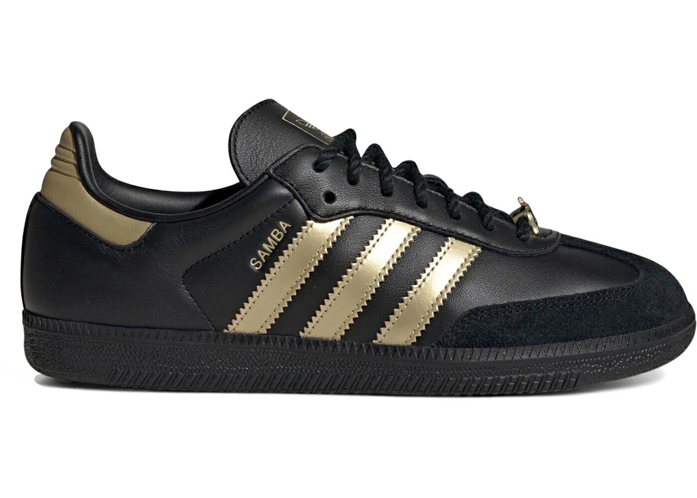 アディダス サンバ 中核グループ 黒いこと 黒いこと ゴールド スニーカー メンズ ADIDAS SAMBA OG DRY CLEAN ONLY / CORE BLACK GOLD METALLIC