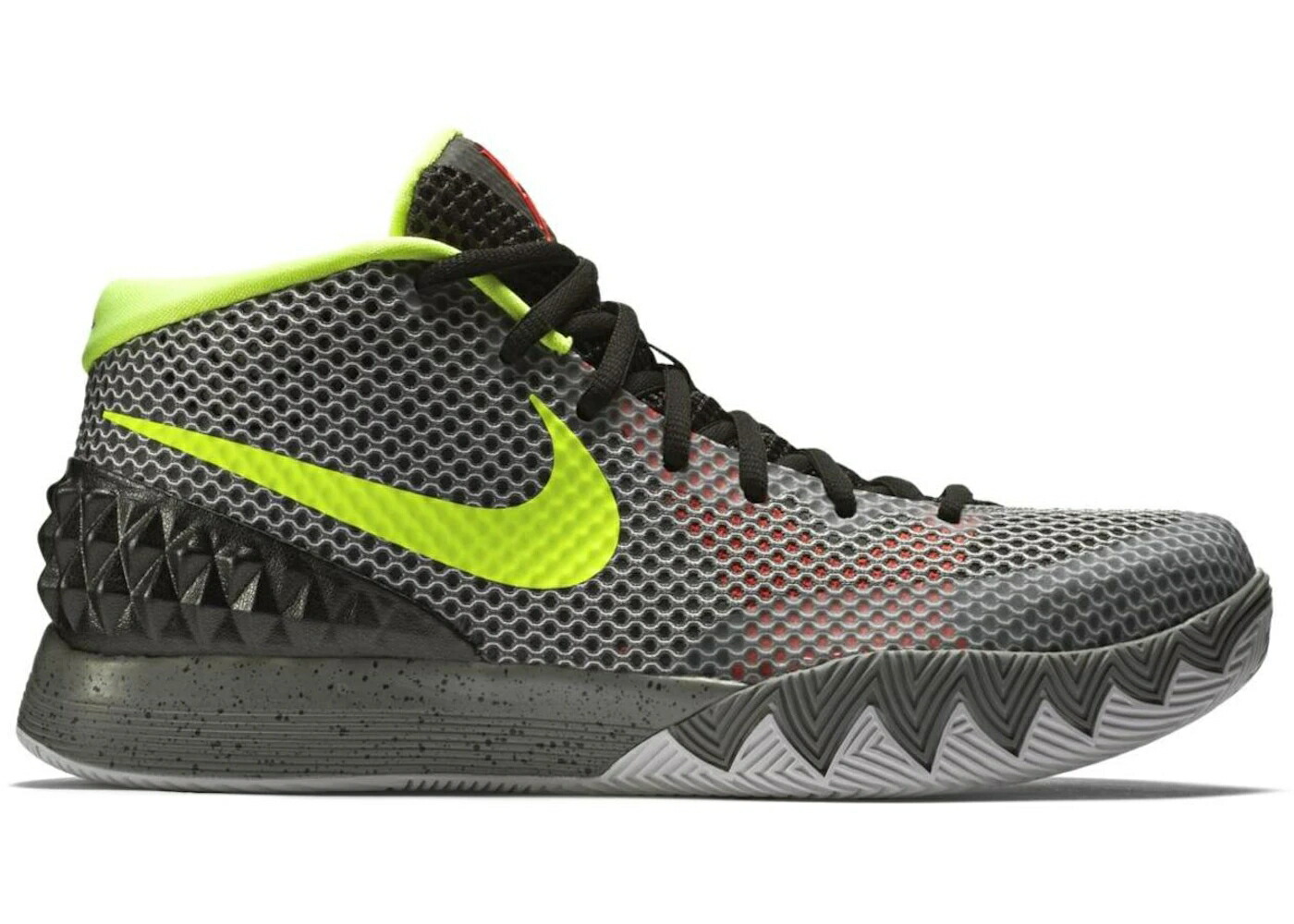 ナイキ カイリー ディープ 薄墨色 薄墨色 ナイト爵 スニーカー メンズ NIKE KYRIE 1 THE DUNGEON / DEEP PEWTER TUMBLED GREY NIGHT