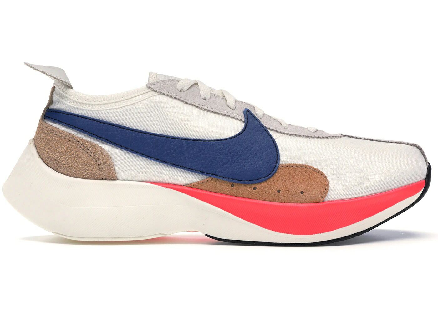 ナイキ 青色 ブルー 赤 レッド スニーカー メンズ NIKE MOON RACER SAIL SOLAR BLUE / SAIL GYM RED SOLAR BLUE PRALINE