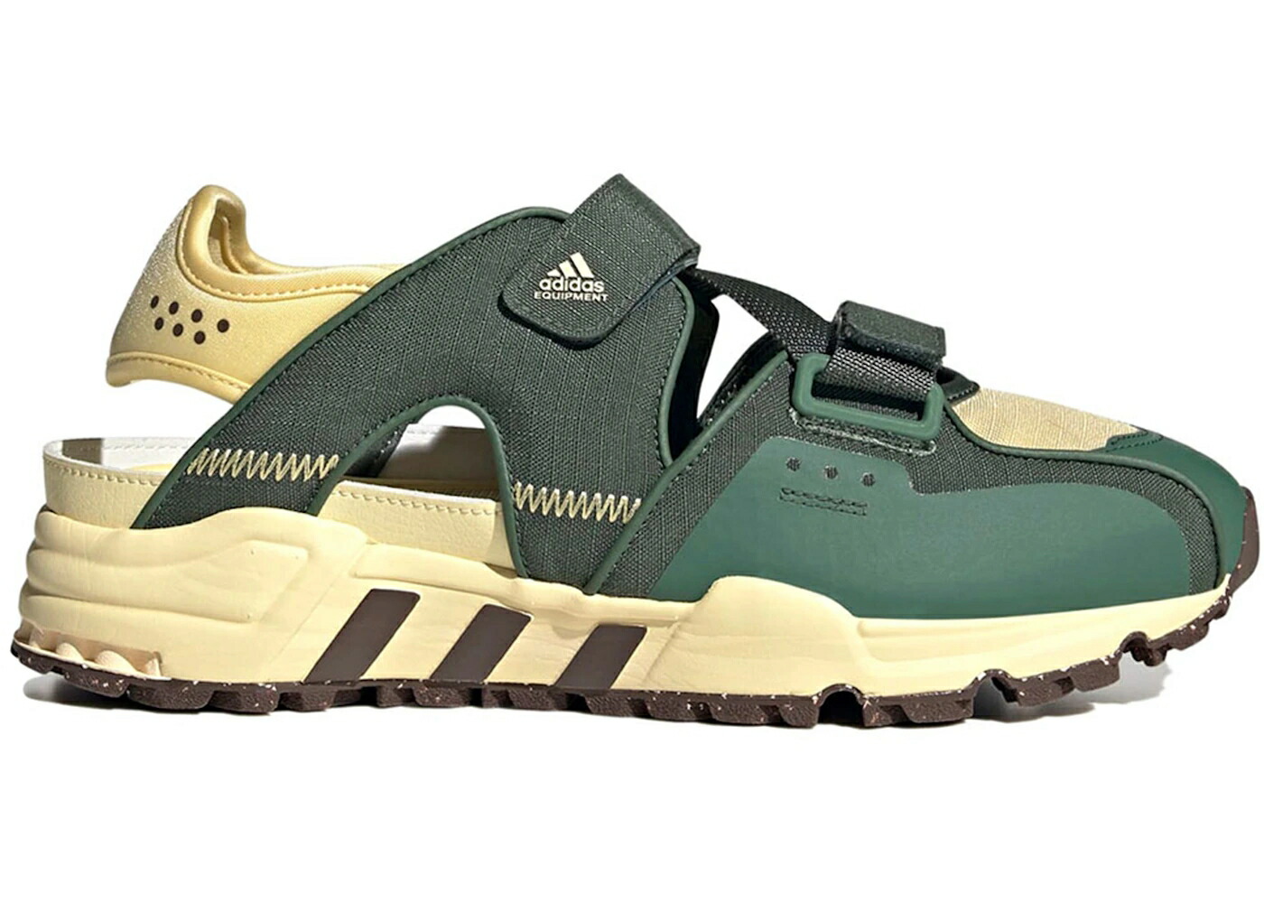 アディダス 緑 グリーン 茶色 ブラウン 黄色 イエロー スニーカー メンズ ADIDAS EQT 93 SNDL PLANT AND GROW / GREEN OXIDE BROWN EASY YELLOW