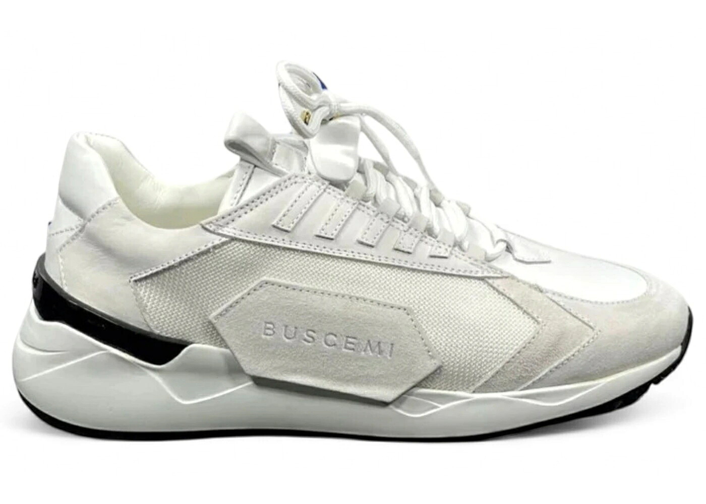 白色 ホワイト スニーカー メンズ BUSCEMI RUN2 WHITE /