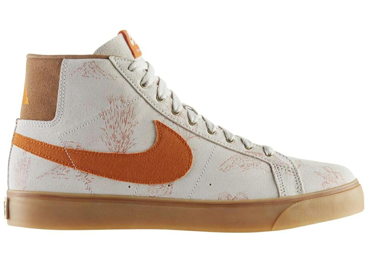 ナイキ エスビー ブレイザー 赤銅色 赤銅色 スニーカー メンズ NIKE SB BLAZER CANVAS LIGHT BROWN / LIGHT BONE ALE BROWN GUM LIGHT