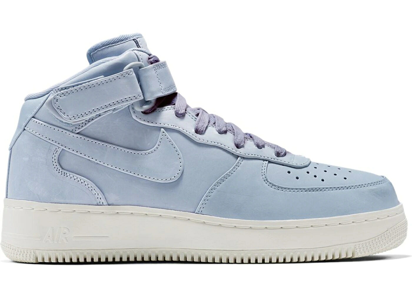 ナイキ ミッド 青味 青色 薄墨色 薄墨色 空軍 スニーカー メンズ NIKE AIR FORCE 1 MID BLUE GREY / BLUE GREY BLUE GREY BLUE GREY