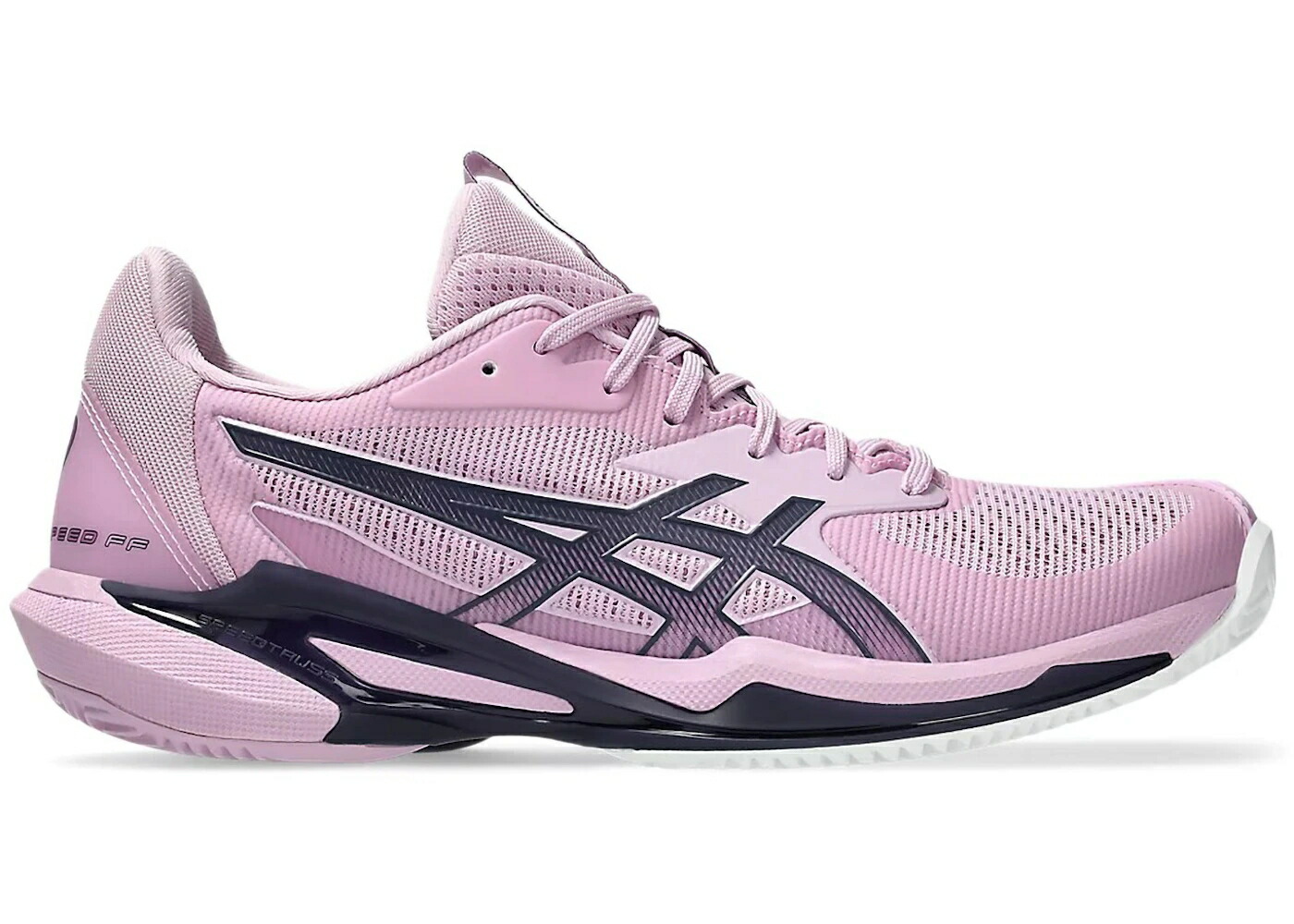 アシックス 素早さ 藍色 インディゴ WOMEN\u0027S スニーカー レディース ASICS SOLUTION SPEED FF 3 CLAY LIGHT UBE INDIGO FOG (WOMEN\u0027S) / LIGHT UBE INDIGO FOG