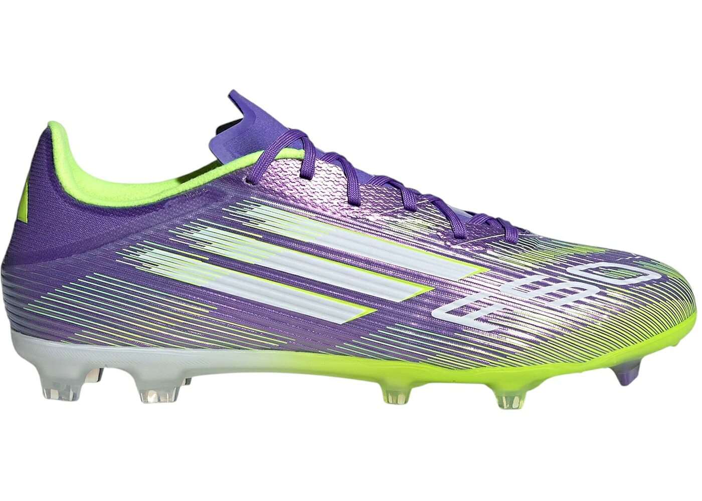 アディダス 紫 パープル ラッシュ 白色 ホワイト スニーカー メンズ ADIDAS F50 LEAGUE FG/MG PURPLE RUSH CLOUD WHITE LUCID LEMON / PURPLE RUSH CLOUD WHITE LUCID｜スニケス