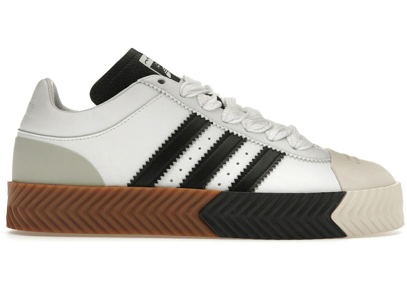 アディダス スケート 白色 ホワイト 黒色 ブラック コア テック 銀色 シルバー スニーカー メンズ ADIDAS AW SKATE SUPER ALEXANDER WANG WHITE BLACK / WHITE CORE BLACK TECH SILVER|スニケス