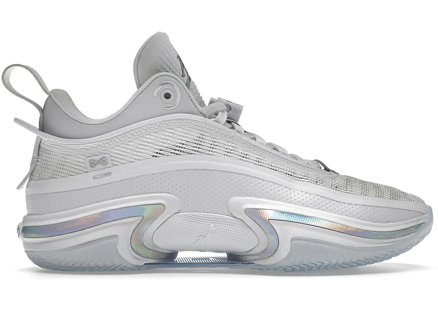 ナイキ ジョーダン 純然たる 白いこと 白いこと しろがね色 しろがね色 スニーカー メンズ JORDAN 36 LOW PURE MONEY / WHITE METALLIC SILVER
