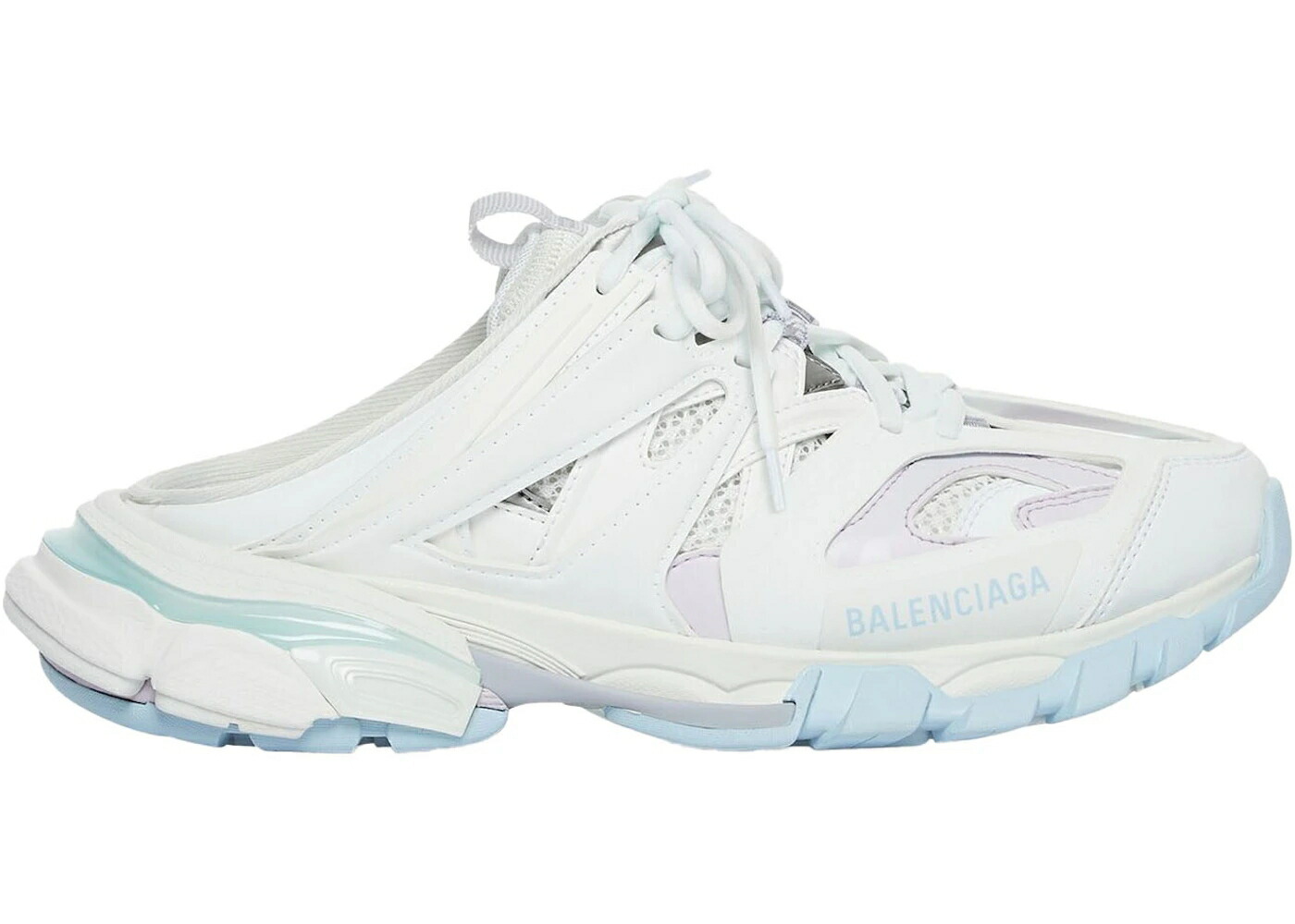 バレンシアガ トラック 白色 ホワイト WOMEN スニーカー レディース BALENCIAGA TRACK MULE PASTEL (WOMEN) / WHITE PASTEL