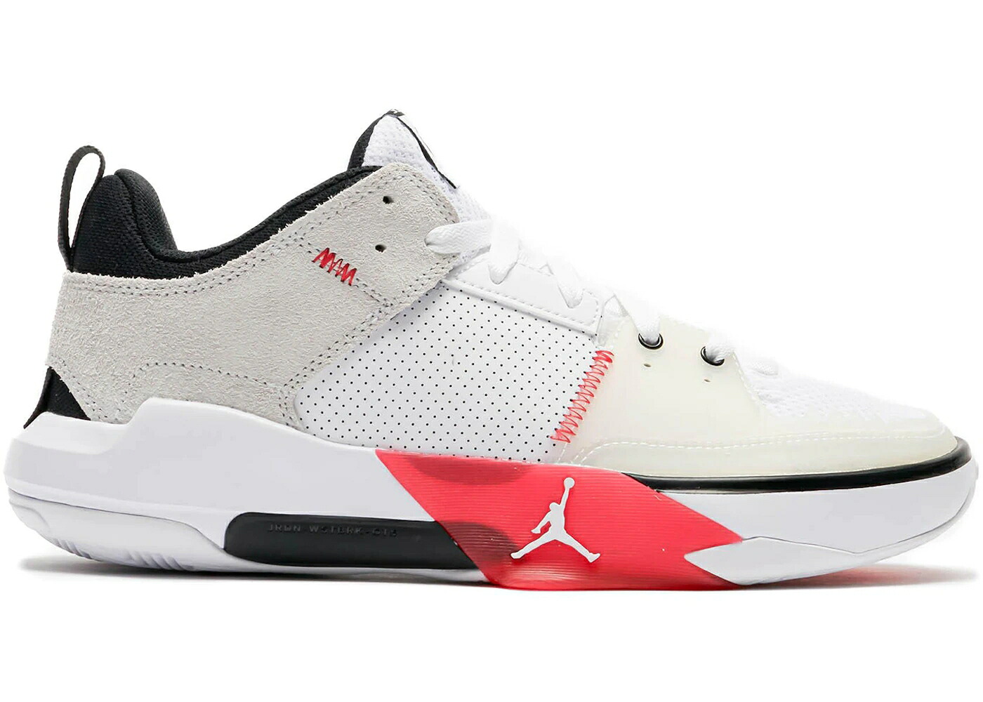 ナイキ ジョーダン 白いこと 白いこと 赤 赤いこと 黒いこと 黒いこと スニーカー メンズ JORDAN ONE TAKE 5 WHITE UNIVERSITY RED / WHITE BLACK UNIVERSITY RED