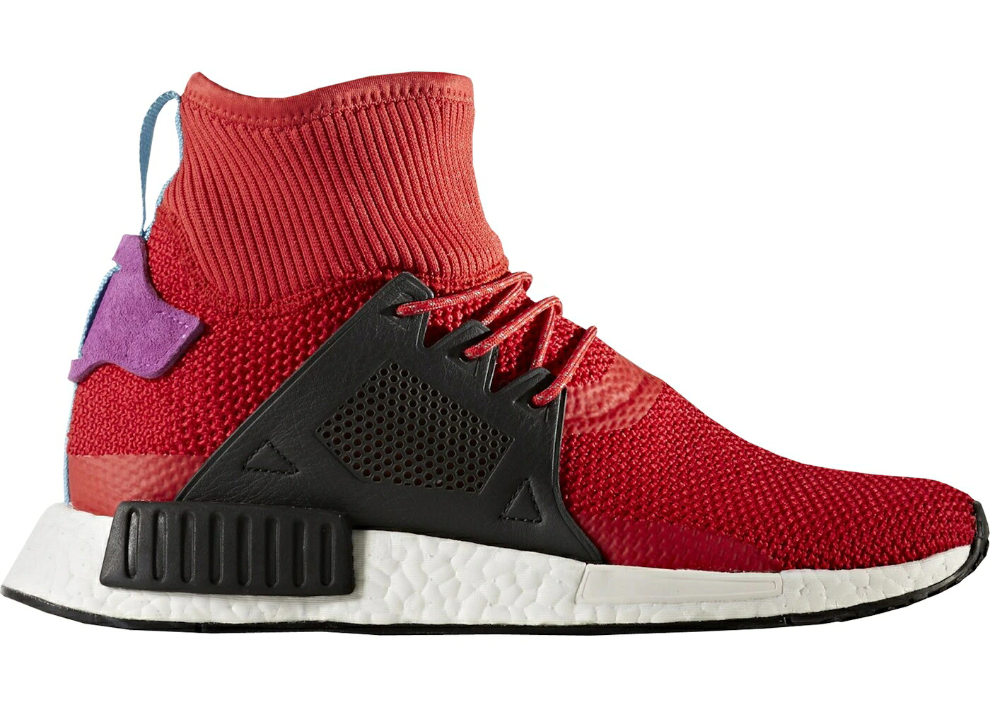 アディダス 中核グループ 黒いこと 黒いこと ぼうぜん自失 紫 パープル スニーカー メンズ ADIDAS NMD XR1 ADVENTURE PACK SCARLET / SCARLET CORE BLACK SHOCK PURPLE