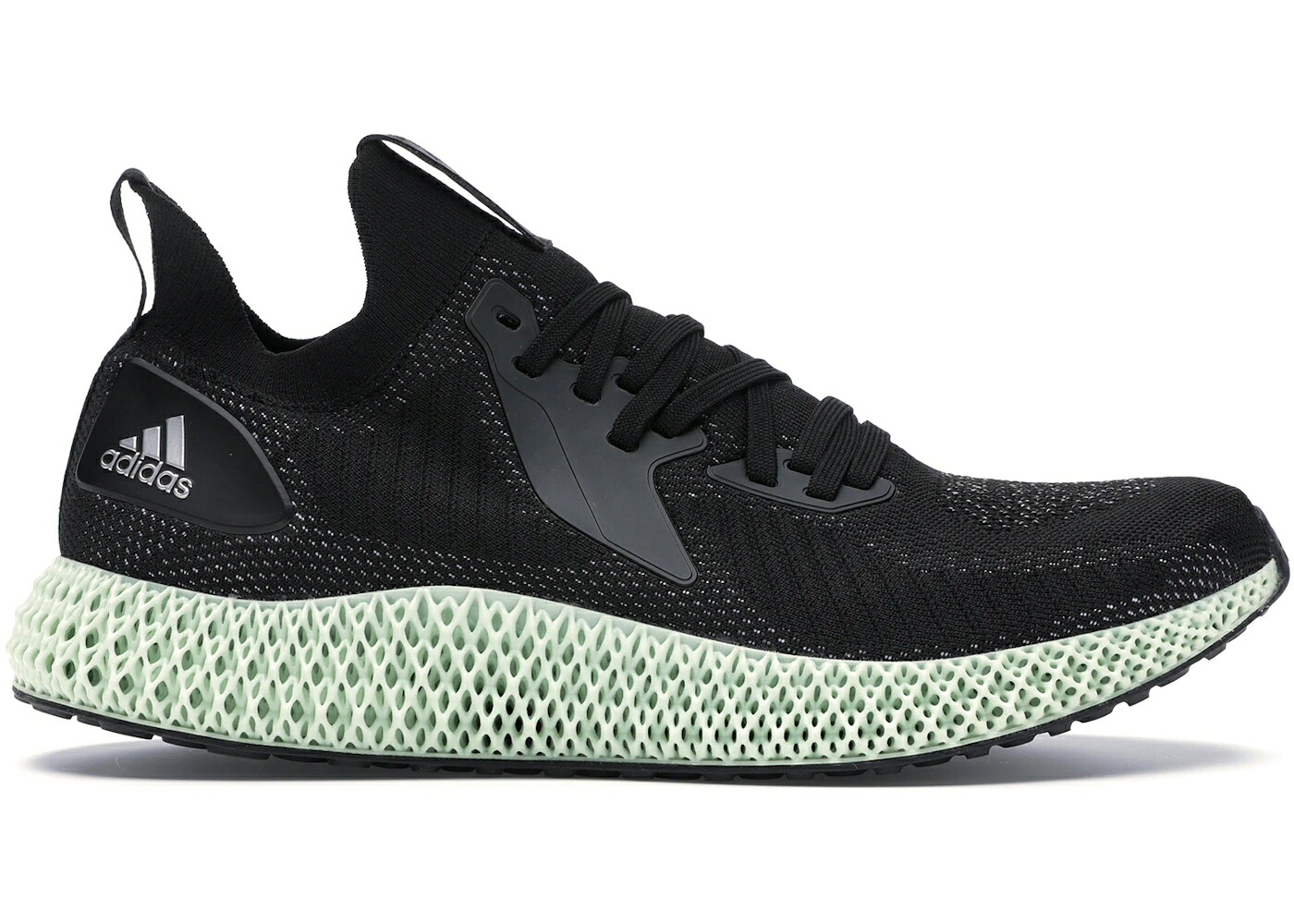 アディダス 黒いこと 黒いこと 中核グループ 白いこと 白いこと スニーカー メンズ ADIDAS ALPHAEDGE 4D REFLECTIVE BLACK / CORE BLACK CLOUD WHITE CORE