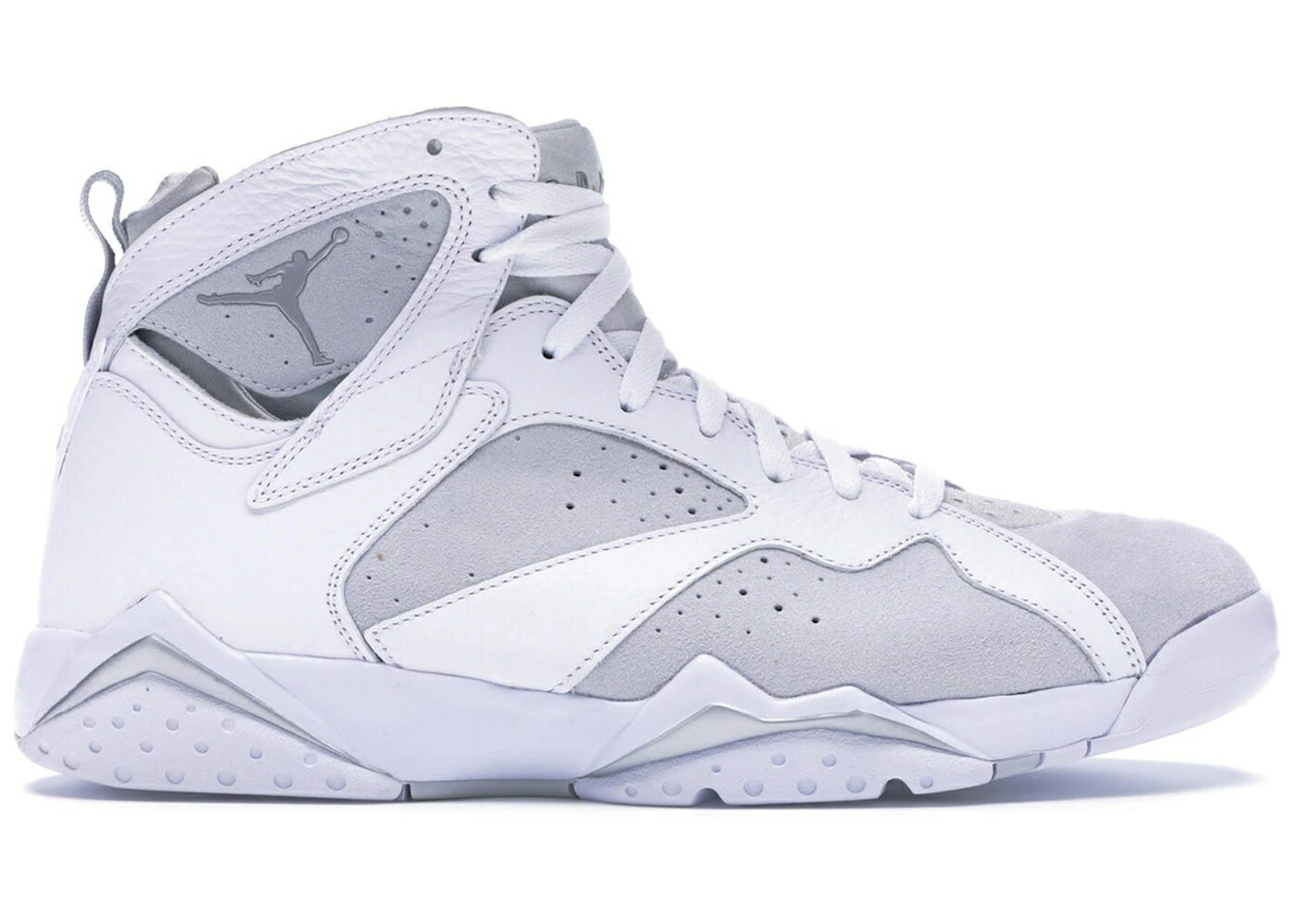 ナイキ ジョーダン ピュア プラチナム 白色 ホワイト 銀色 シルバー スニーカー メンズ JORDAN 7 RETRO PURE PLATINUM / WHITE METALLIC SILVER PURE