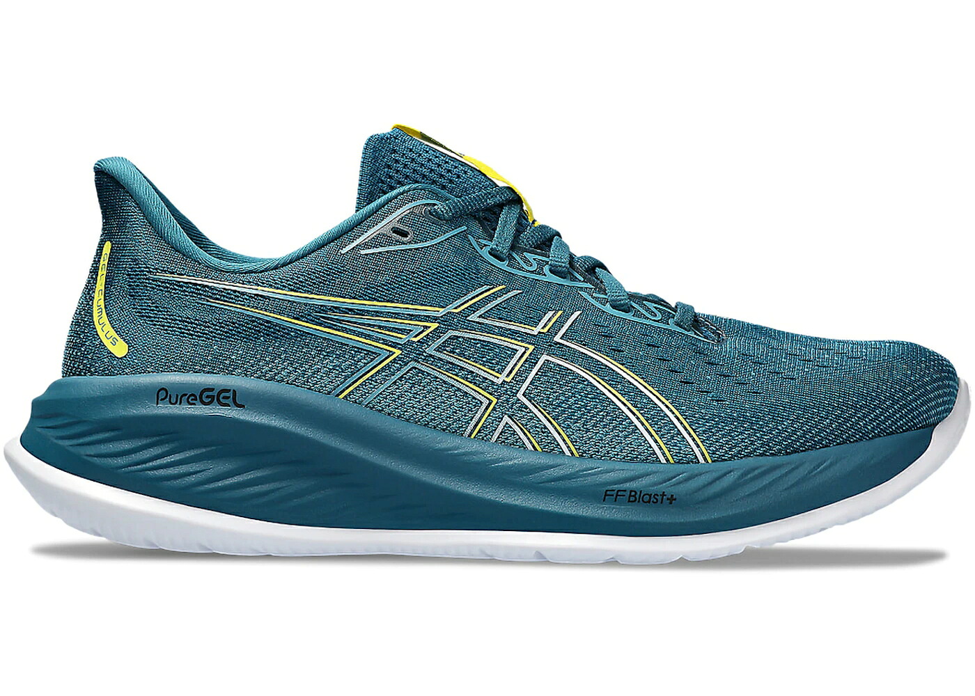 アシックス 黄色 イエロー スニーカー メンズ ASICS GEL-CUMULUS 26 EVENING TEAL BRIGHT YELLOW / EVENING TEAL BRIGHT YELLOW