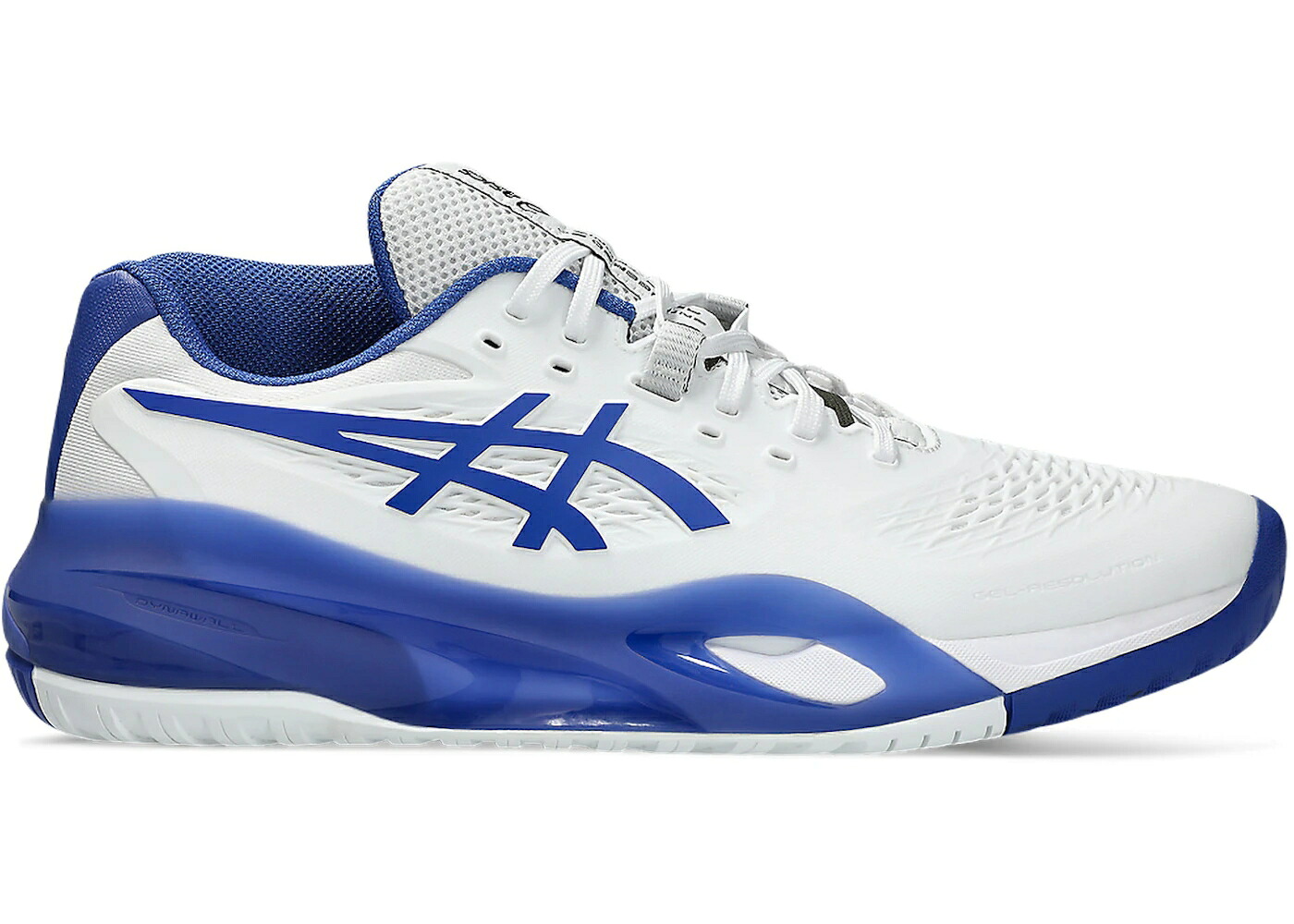 アシックス 白いこと 白いこと スニーカー メンズ ASICS GEL-RESOLUTION X WHITE DARK COBALT / WHITE DARK COBALT