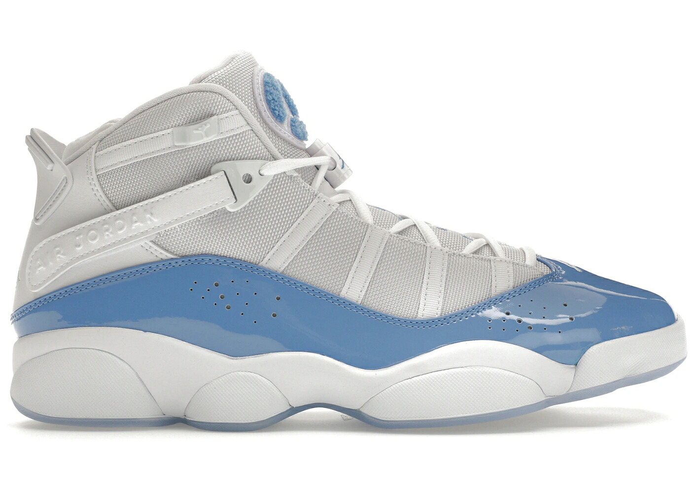 ナイキ ジョーダン リング 白色 ホワイト 青色 ブルー スニーカー メンズ JORDAN 6 RINGS UNC / WHITE VALOR BLUE ICE WHITE