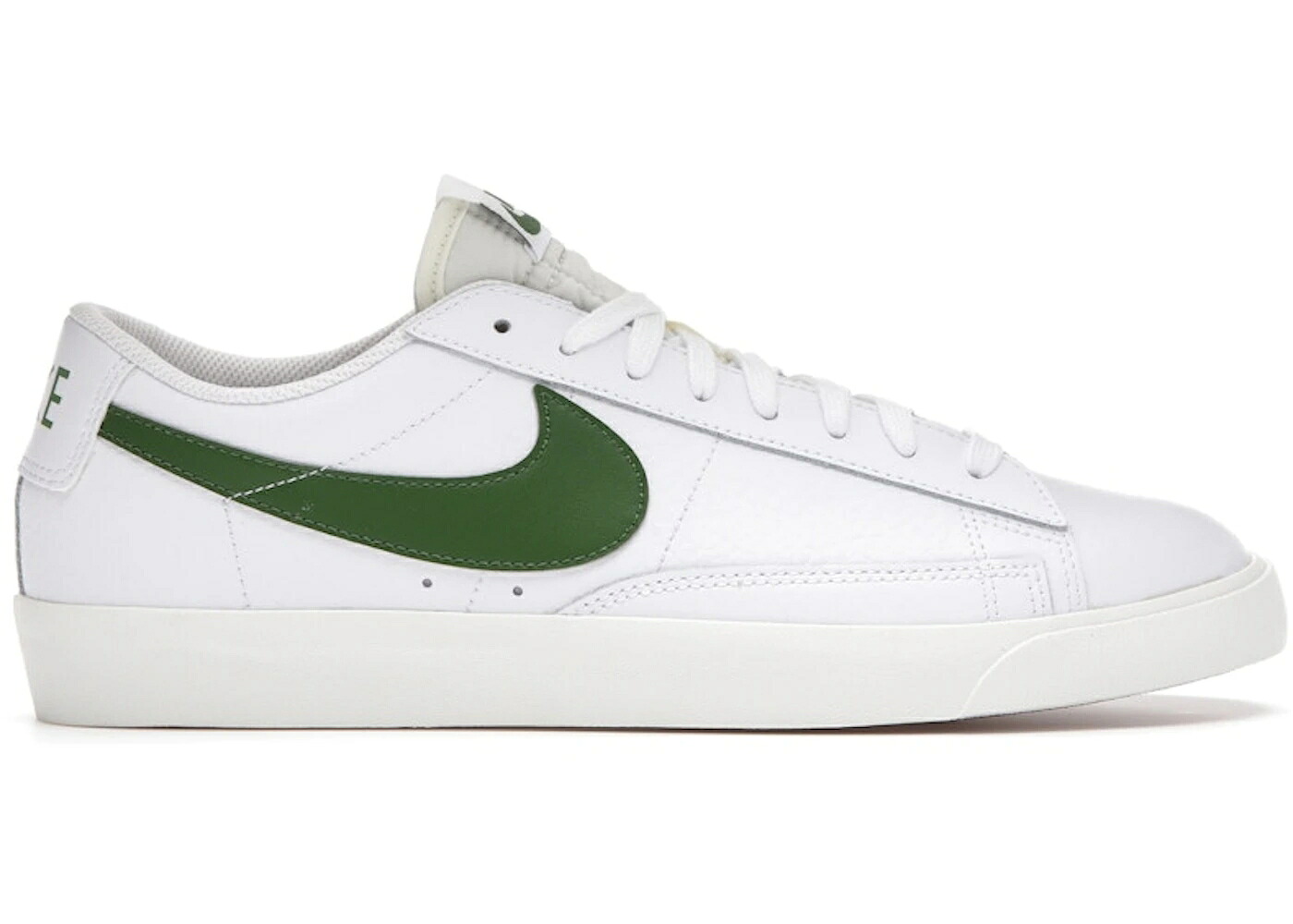ナイキ ブレイザー なめし革 白いこと 白いこと フォレスト 緑 緑であること スニーカー メンズ NIKE BLAZER LOW LEATHER WHITE FOREST GREEN / WHITE SAIL FOREST GREEN