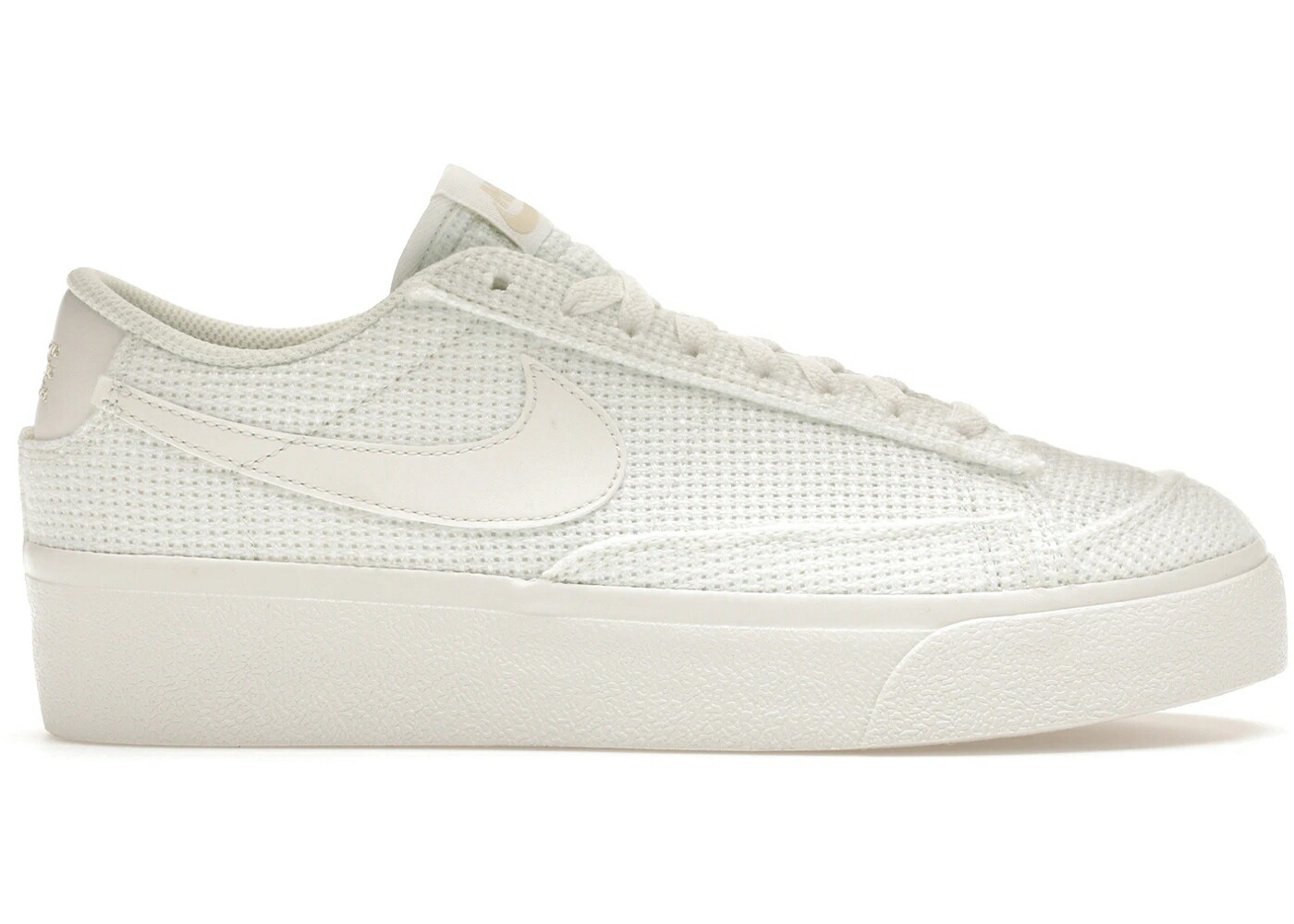 ナイキ ブレイザー ウーブン 白いこと 白いこと WOMEN\u0027S スニーカー レディース NIKE BLAZER LOW PLATFORM WOVEN SUMMIT WHITE (WOMEN\u0027S) / SUMMIT WHITE FOSSIL SUMMIT WHITE