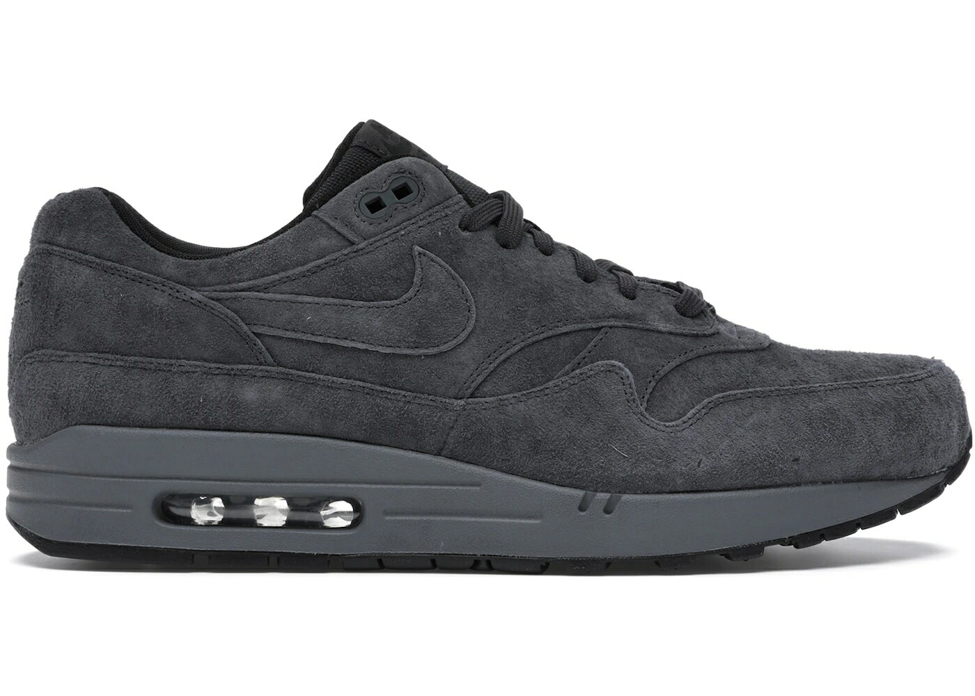 ナイキ マックス 黒色 ブラック エアマックス スニーカー メンズ NIKE AIR MAX 1 ANTHRACITE / ANTHRACITE ANTHRACITE BLACK DARK