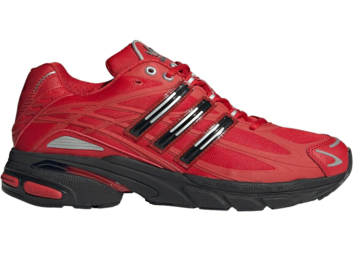 アディダス コア 黒色 ブラック 銀色 シルバー スニーカー メンズ ADIDAS ADISTAR CUSHION BETTER SCARLET CORE BLACK SILVER METALLIC / BETTER SCARLET CORE BLACK SILVER