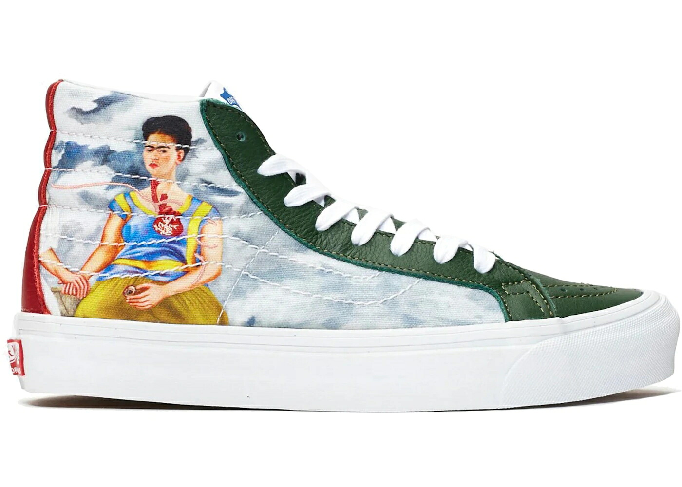 ヴァンズ バンズ 滑るご機嫌 白いこと 白いこと スニーカー メンズ VANS SK8-HI FRIDA KAHLO / LAS DOS FRIDAS TRUE WHITE