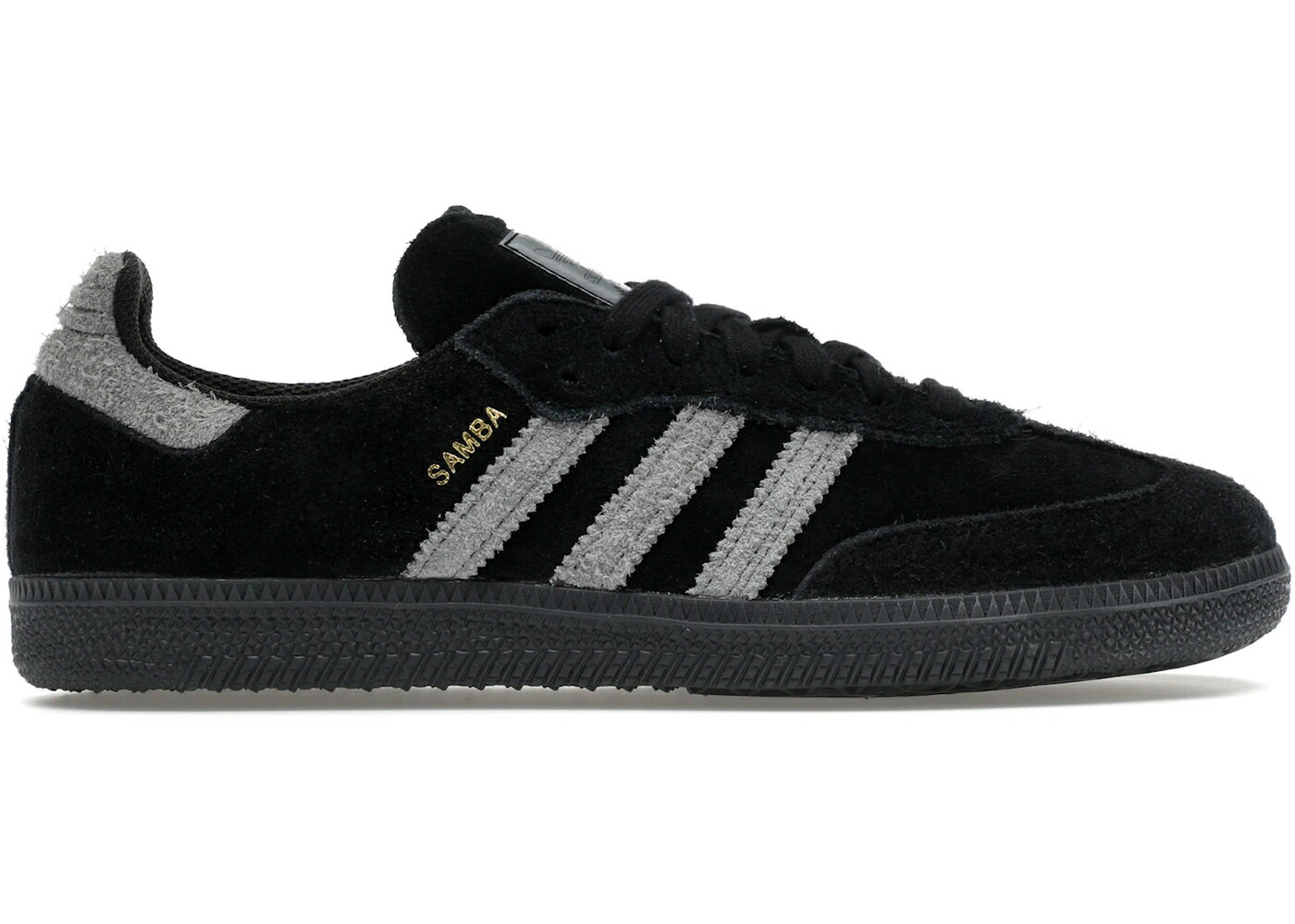 アディダス サンバ コア 黒色 ブラック 灰色 グレー ゴールド スニーカー メンズ ADIDAS SAMBA ADV CORE BLACK GREY / CORE BLACK GREY FOUR GOLD