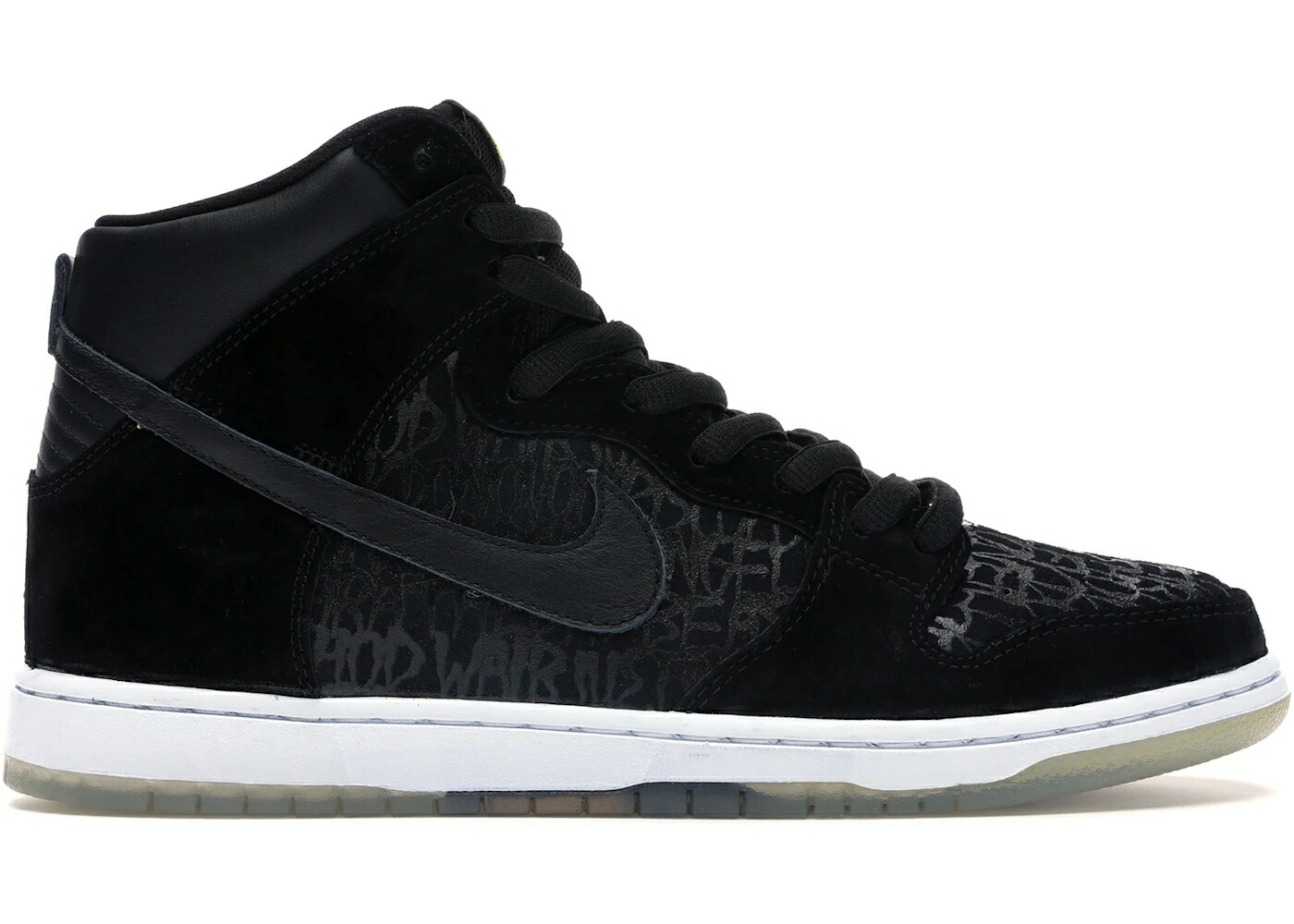 ナイキ エスビー ダンク 御機嫌 黒いこと 黒いこと ダンクハイ スニーカー メンズ NIKE SB DUNK HIGH NECKFACE / BLACK BLACK