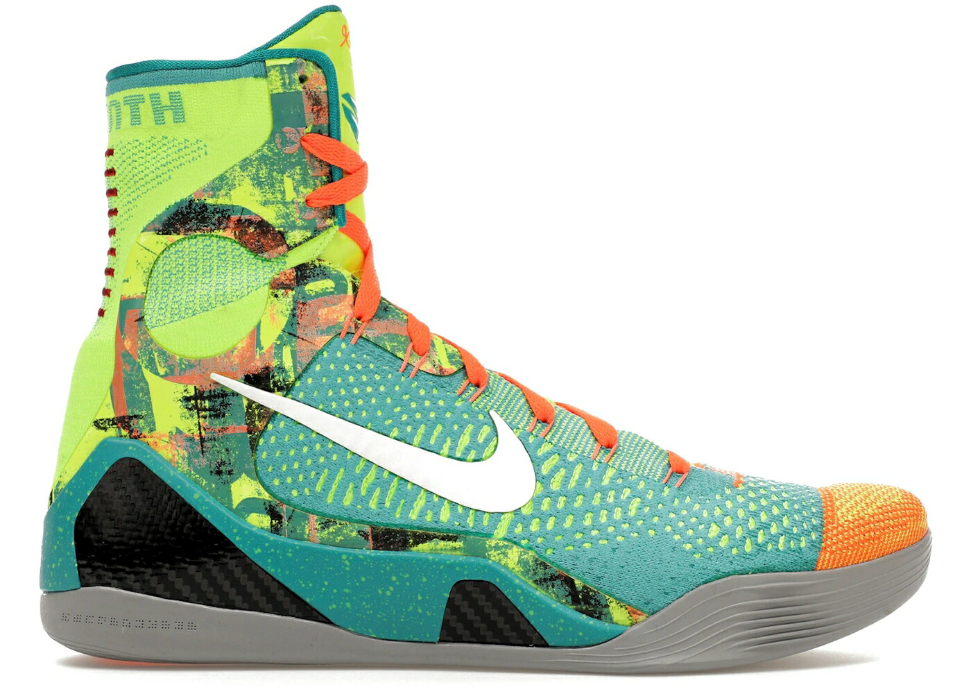 ナイキ コービー エリート 白いこと 白いこと スニーカー メンズ NIKE KOBE 9 ELITE INFLUENCE / SPORT TURQOISE WHITE VOLT TOTAL