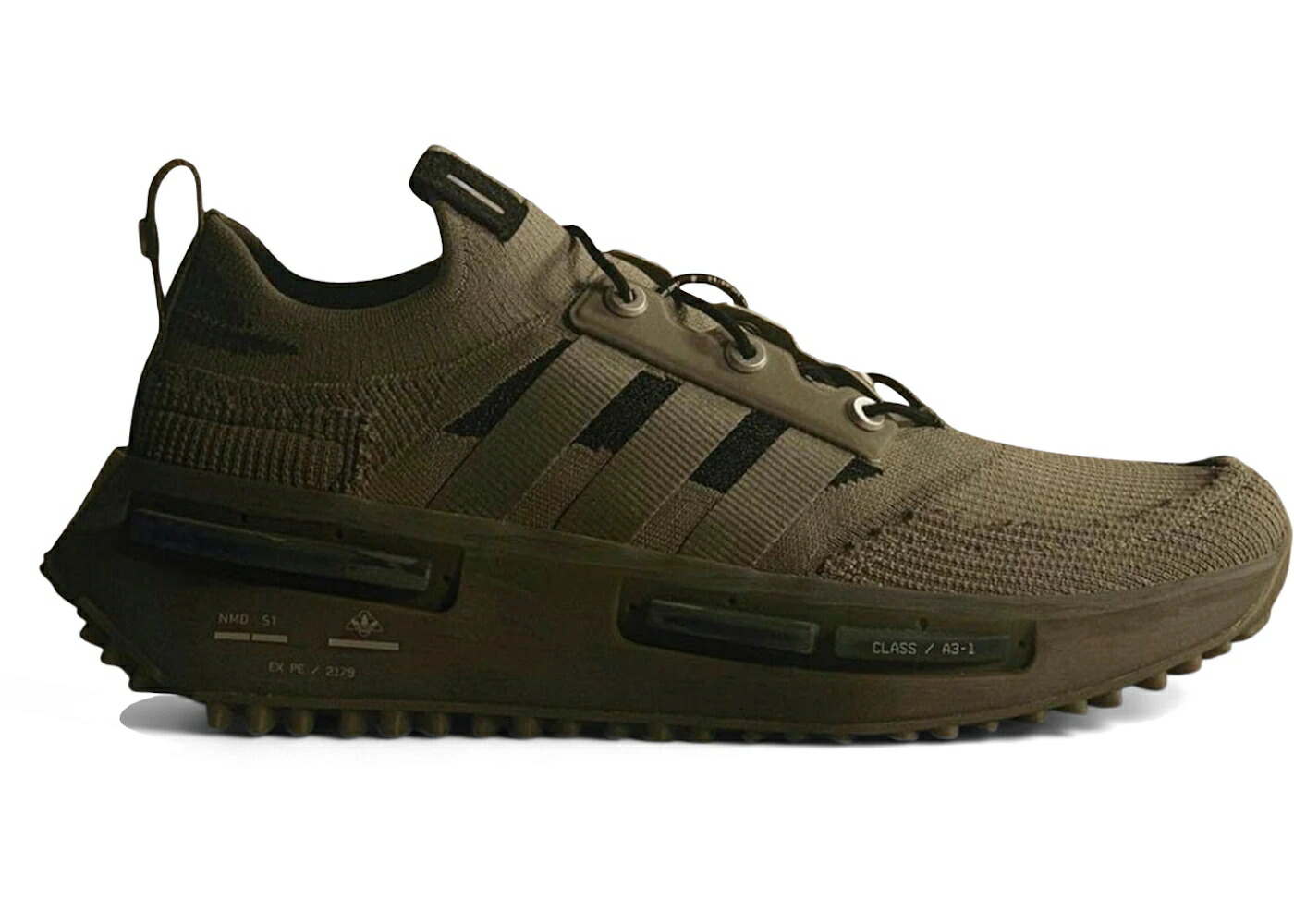 アディダス カーキ スニーカー メンズ ADIDAS NMD S1 HAMCUS DUSZEN KHAKI /