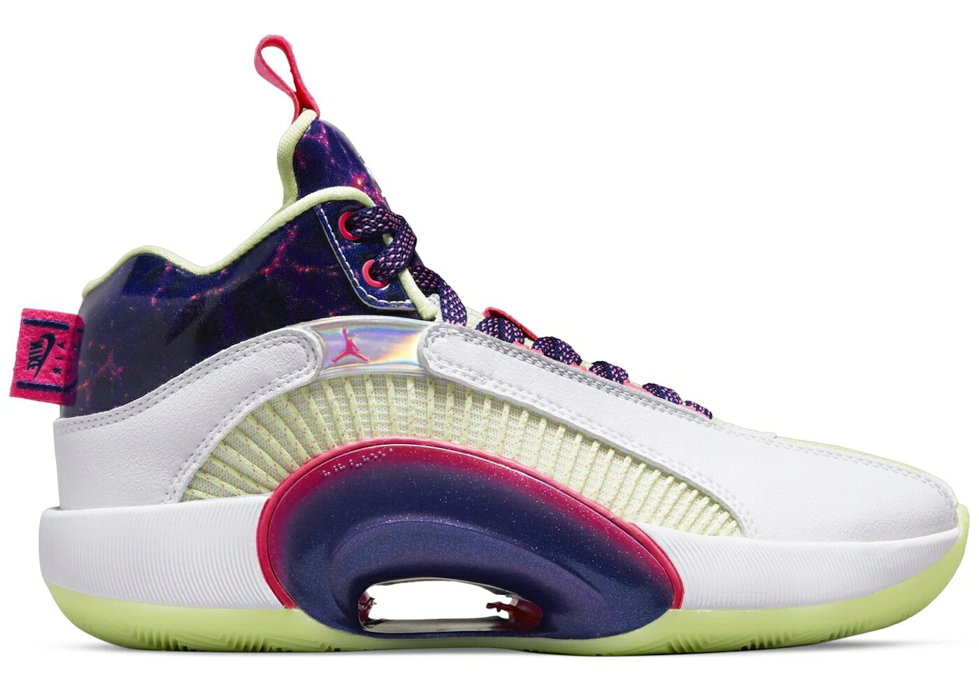 ナイキ ジョーダン 白色 ホワイト ディープ 青色 ブルー ピンク ブラスト ジュニア キッズ JORDAN XXXV LUKA WHITE DEEP ROYAL BLUE PINK BLAST MULTI-COLOR (GS) / WHITE DEEP ROYAL BLUE PINK BLAST ベビー マタニテ