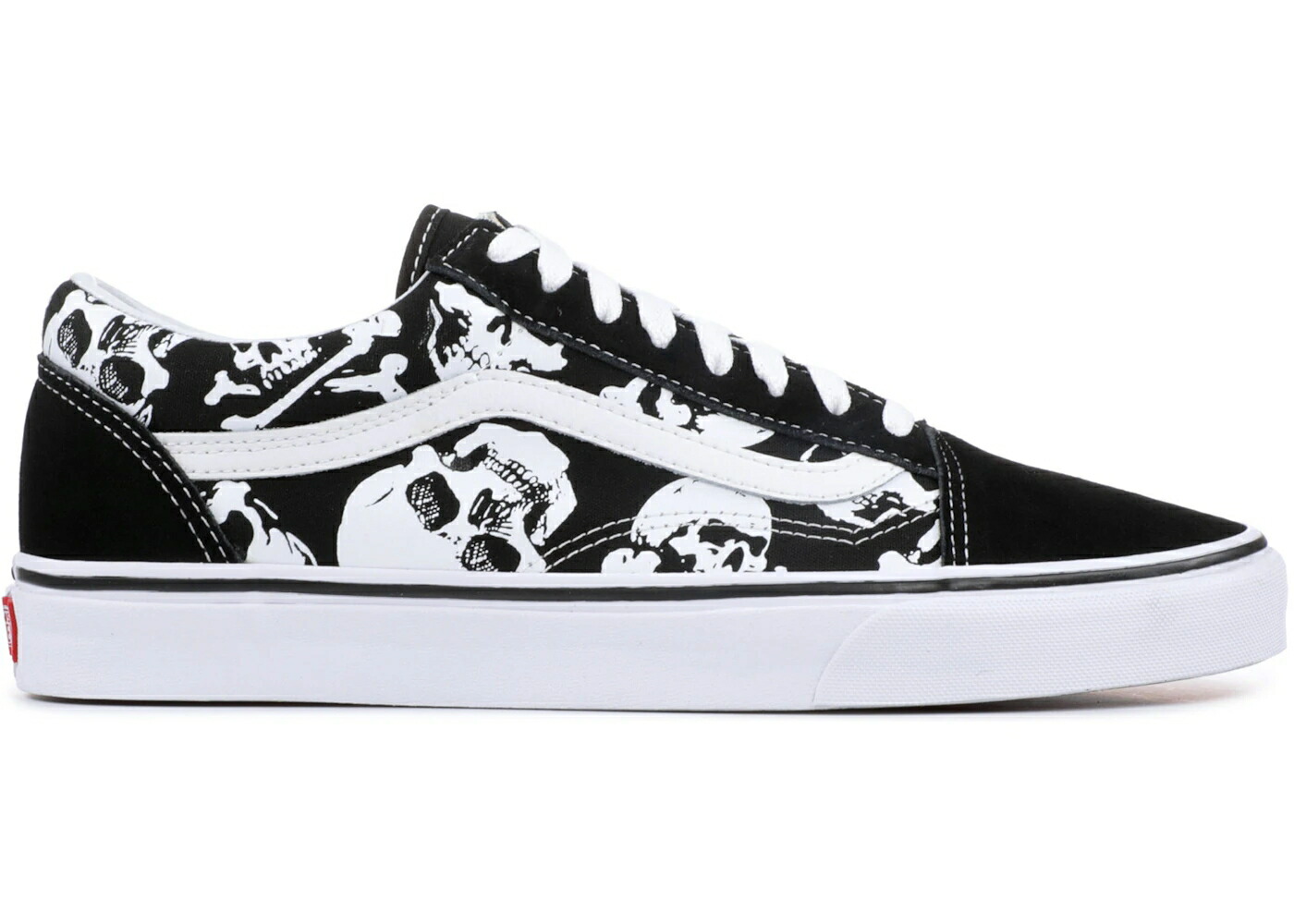 ヴァンズ バンズ 黒いこと 黒いこと 白いこと 白いこと 年寄りの学院 スニーカー メンズ VANS OLD SKOOL SKULLS / BLACK TRUE WHITE