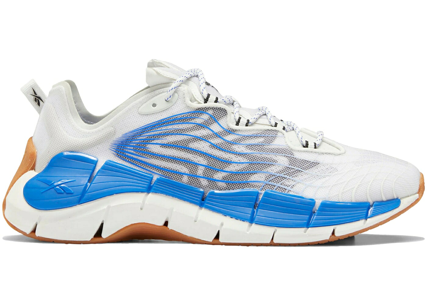 リーボック ジッグ 厚地の外套 青味 青み 白いこと 白いこと スニーカー メンズ REEBOK ZIG KINETICA 2 MORNING FOG COURT BLUE GUM / MORNING FOG FOOTWEAR WHITE COURT