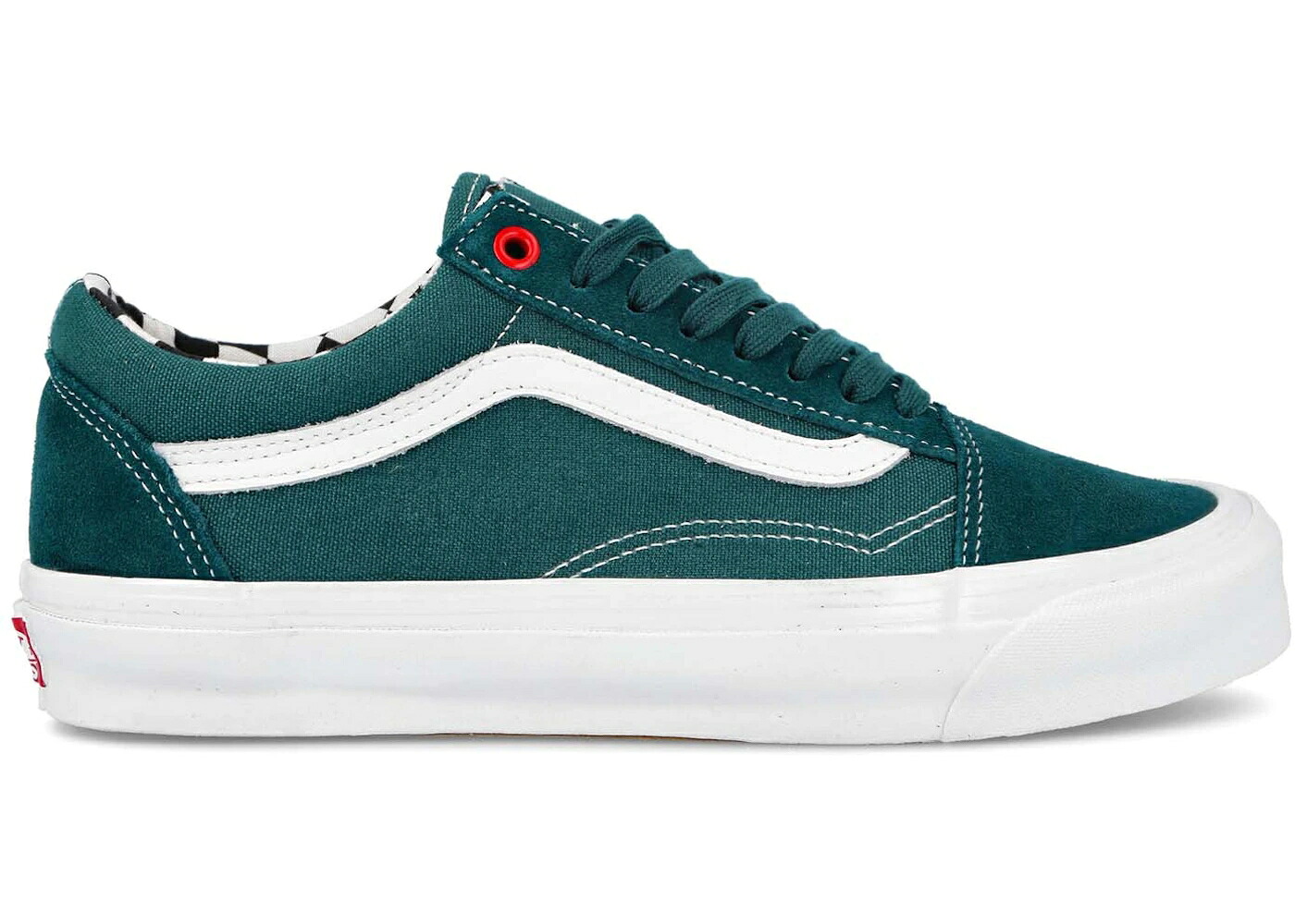 ヴァンズ バンズ 緑 グリーン 白色 ホワイト オールドスクール スニーカー メンズ VANS OG OLD SKOOL LX RAY BARBEE LEICA GREEN / GREEN WHITE 31,915円
