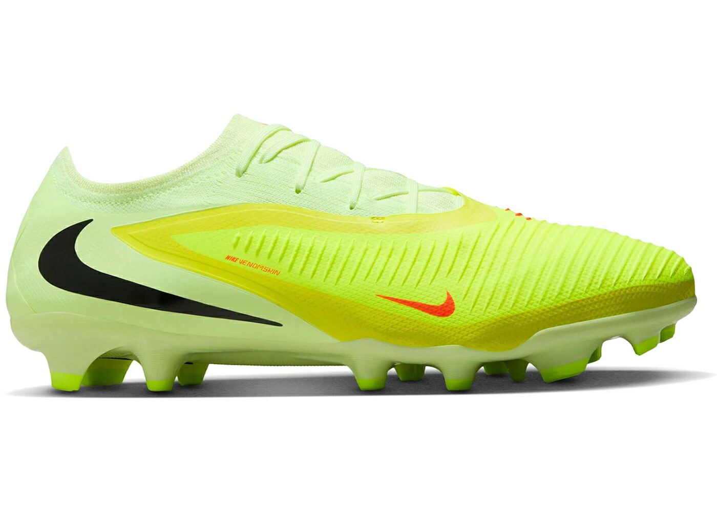 ナイキ プロ マックス クリムゾン 黒色 ブラック スニーカー メンズ NIKE PHANTOM 6 LOW PRO FG MAX VOLTAGE PACK / HYPER CRIMSON LIMELIGHT BLACK