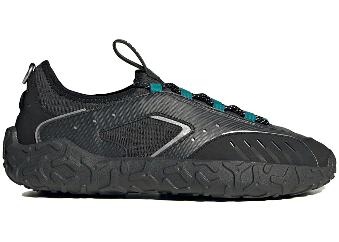 アディダス コア 黒色 ブラック カーボン スニーカー メンズ ADIDAS ATRIC23 CORE BLACK TEAL / CORE BLACK CARBON TEAL