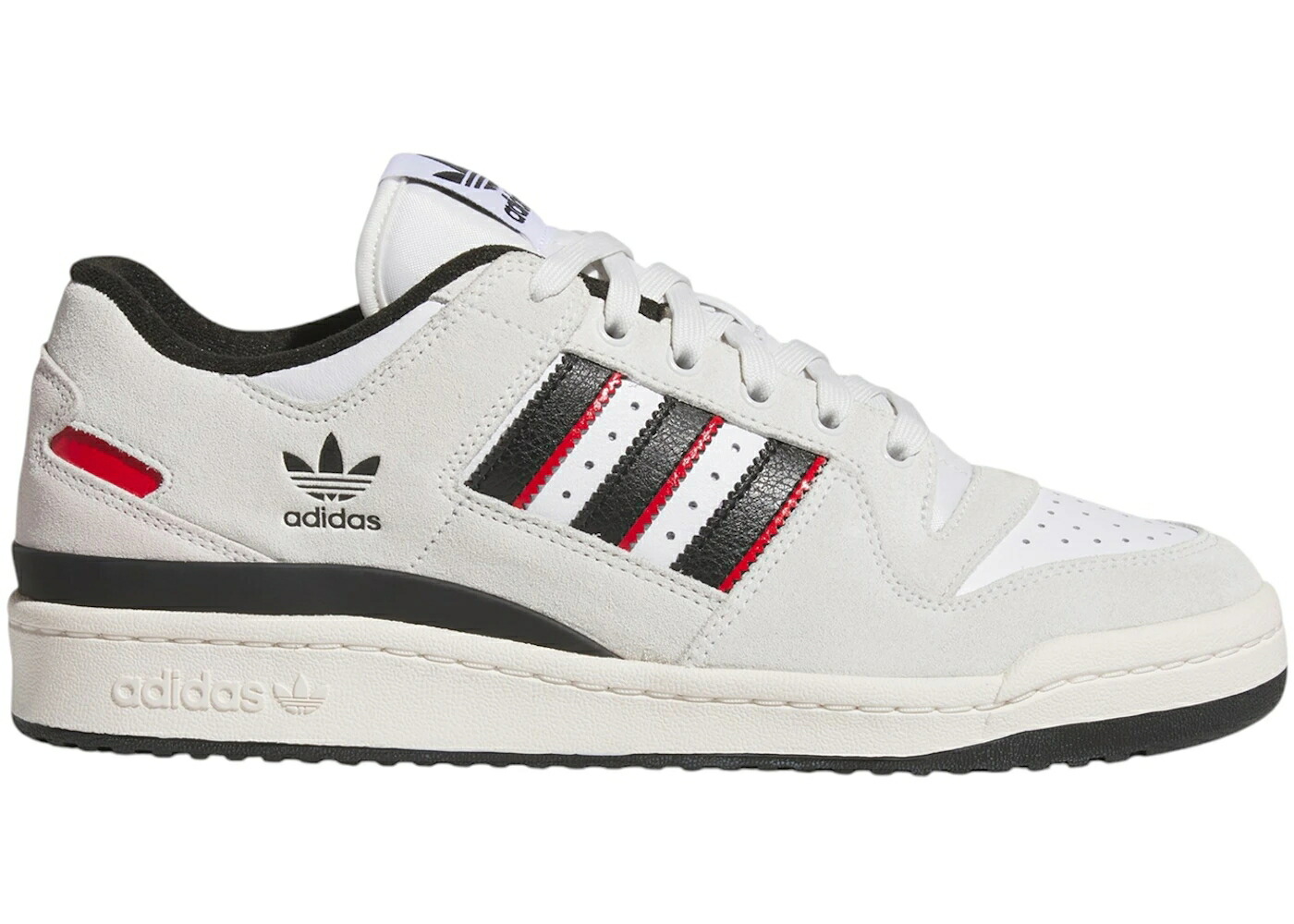 アディダス フォーラム 白色 ホワイト コア 黒色 ブラック スニーカー メンズ ADIDAS FORUM 84 LOW ADV CRYSTAL WHITE CORE BLACK BETTER SCARLET / CRYSTAL WHITE CORE BLACK BETTER