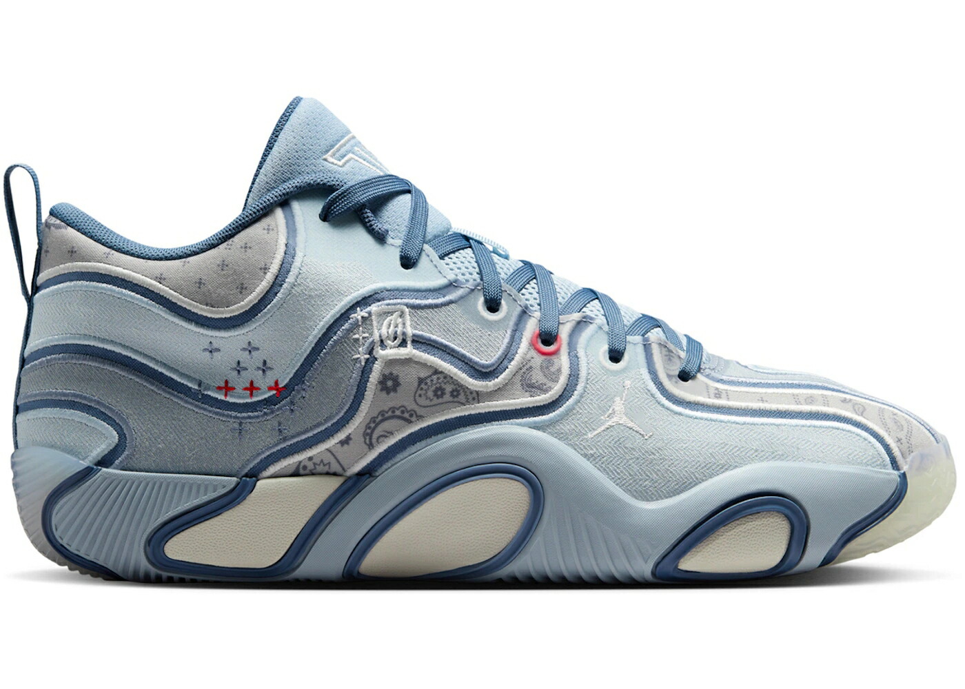 ナイキ ジョーダン ジーンズ 青味 青み スニーカー メンズ JORDAN TATUM 3 BORO DENIM / LIGHT ARMORY BLUE OCEAN FOG