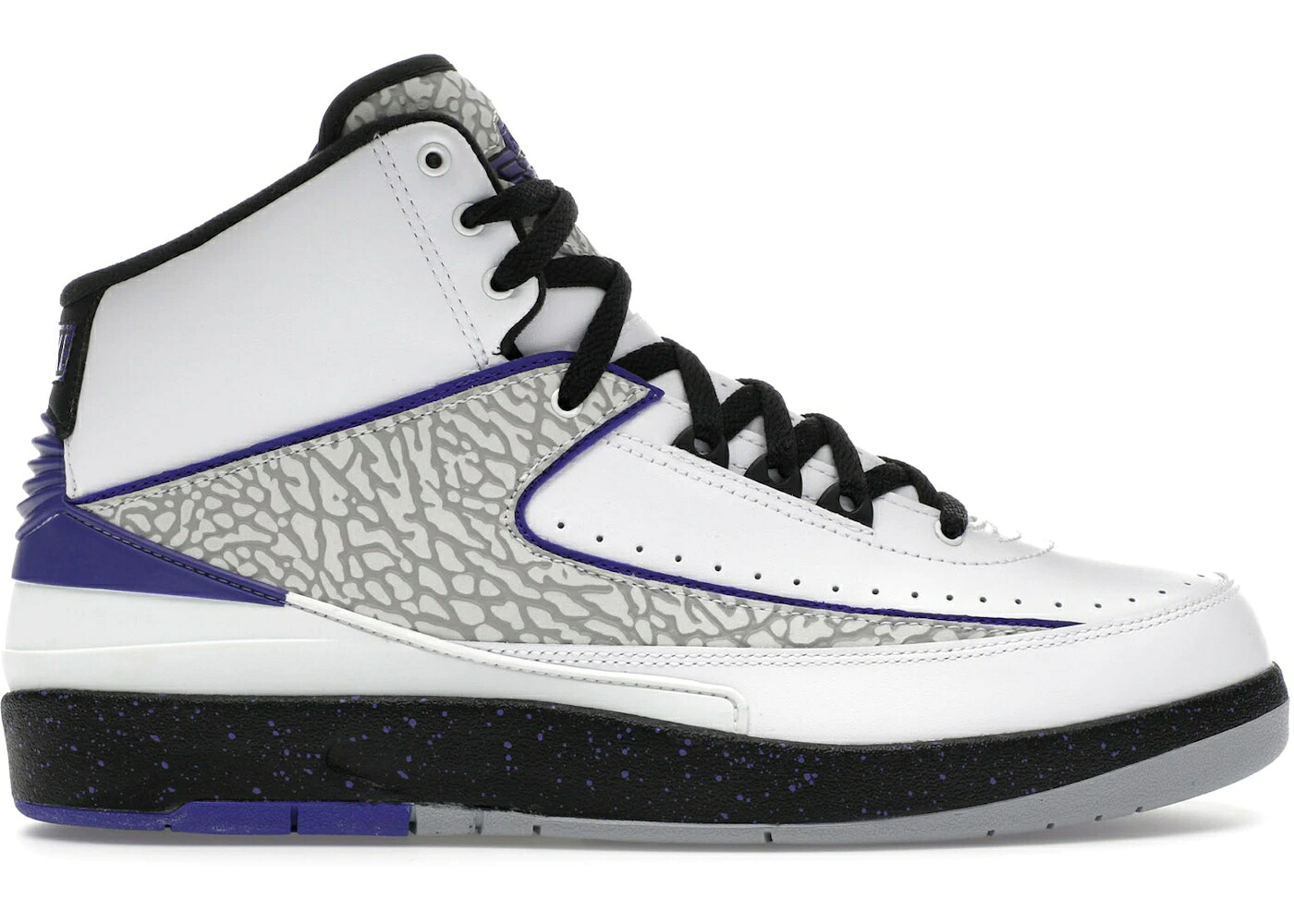 ナイキ ジョーダン 調和 コン吊りひも 白いこと 白いこと 黒いこと 黒いこと スニーカー メンズ JORDAN 2 RETRO DARK CONCORD / WHITE CONCORD BLACK