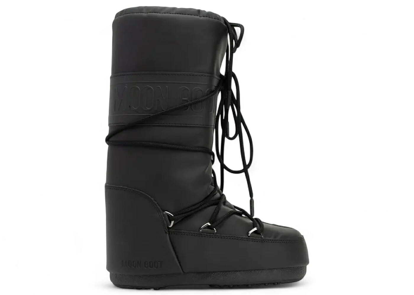 ムーンブーツ ブーツ アイコン ラバー 黒色 ブラック WOMEN'S スニーカー レディース MOON BOOT MOON BOOT ICON RUBBER BLACK (WOMEN'S) /｜スニケス
