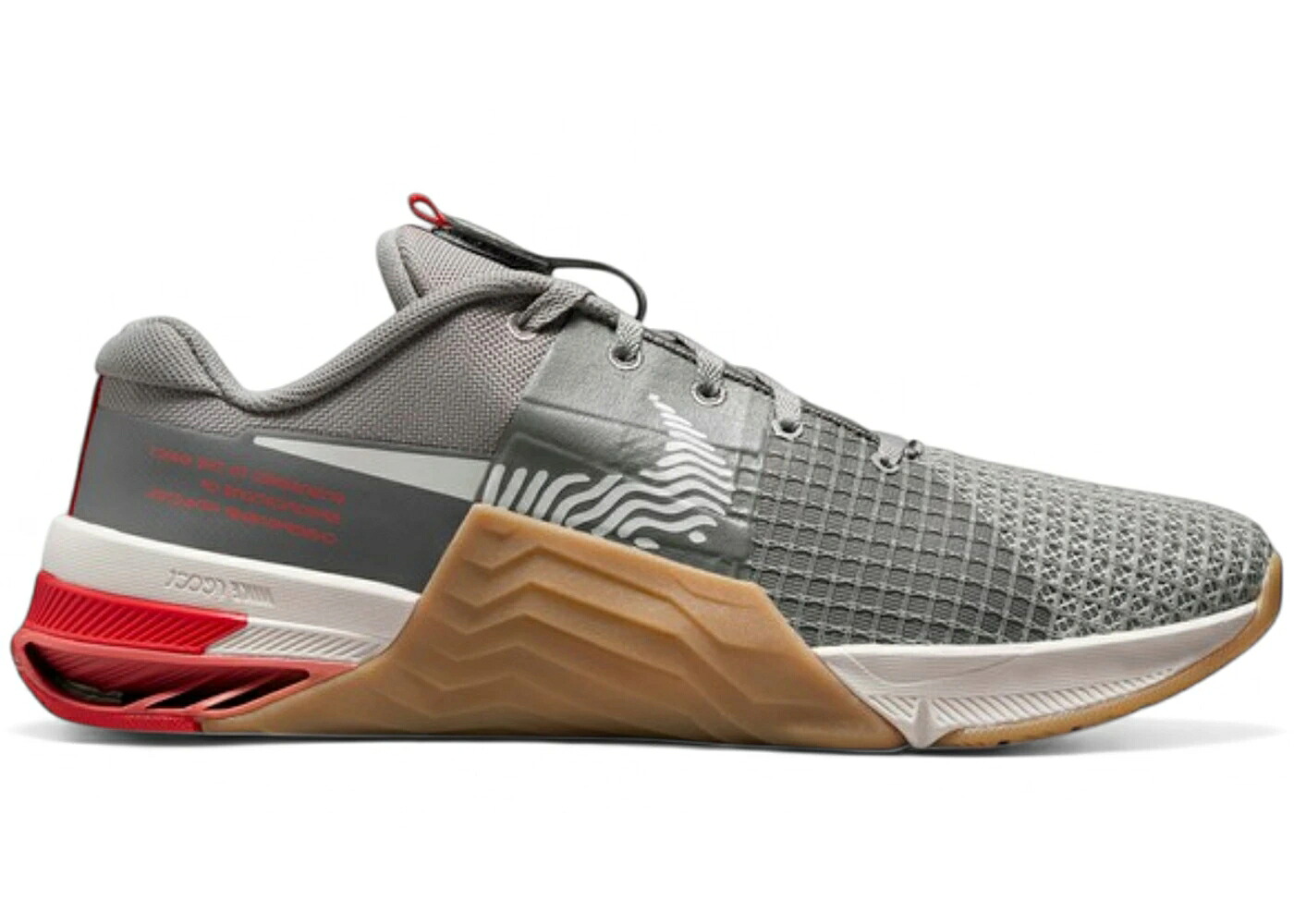ナイキ クリムゾン 赤銅色 赤銅色 スニーカー メンズ NIKE METCON 8 FLAT PEWTER LIGHT CRIMSON GUM / FLAT PEWTER GUM MEDIUM BROWN