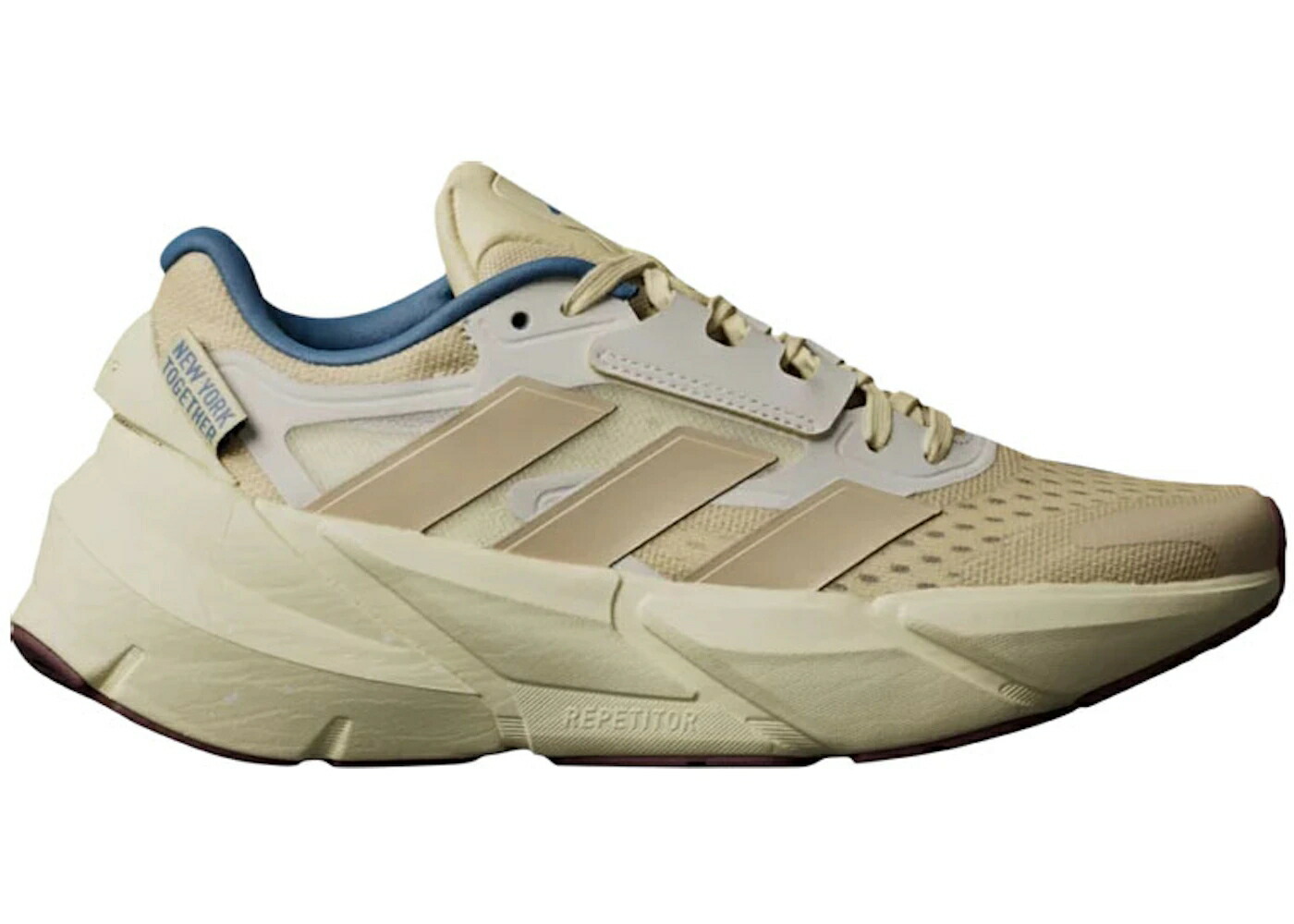 アディダス ベージュ 青碧 青碧 2.0 ニューヨーク州 スニーカー メンズ ADIDAS ADISTAR NEW YORK TOGETHER SANDY BEIGE SAVANNA ALTERED BLUE / SANDY BEIGE SAVANNA ALTERED BLUE