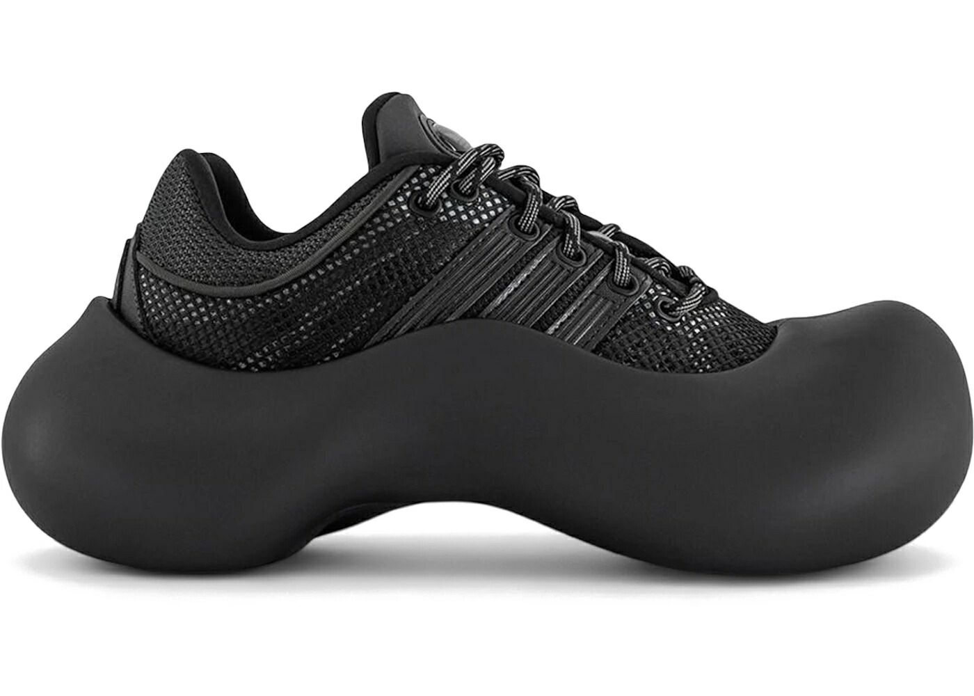 アディダス 黒色 ブラック 灰色 グレー コア WOMEN スニーカー レディース ADIDAS MOONRUBBER MEGARIDE AVAVAV UTILITY BLACK GREY (WOMEN) / CORE BLACK UTILITY BLACK GREY