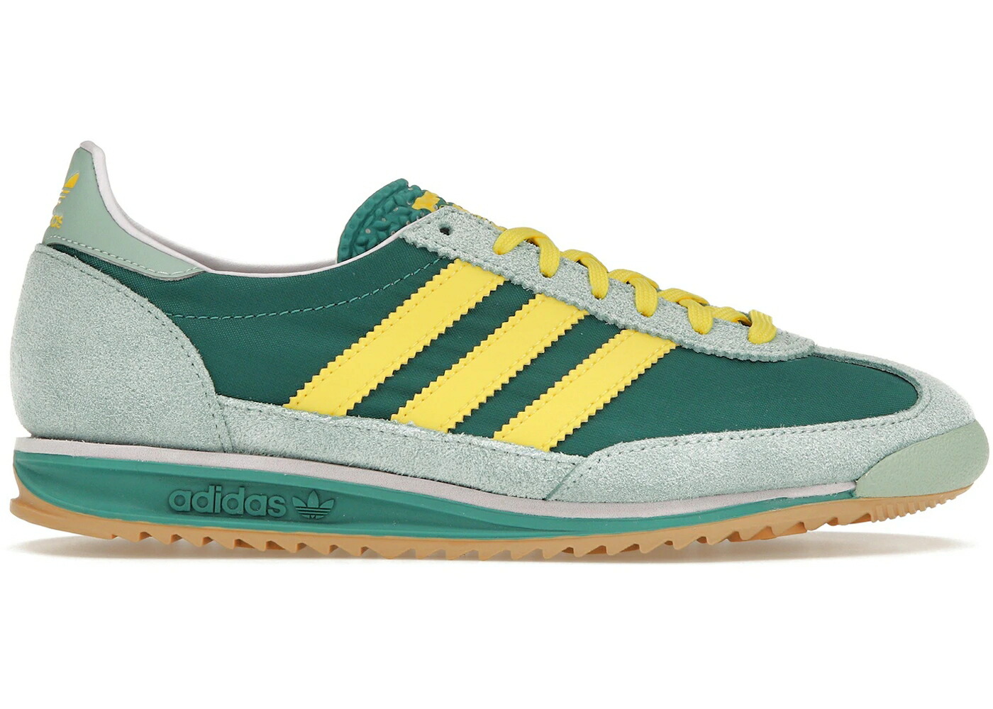 アディダス 緑 緑であること 黄味がかった 黄色 WOMEN\u0027S スニーカー レディース ADIDAS SL 72 ACTIVE GREEN YELLOW (WOMEN\u0027S) / ACTIVE GREEN YELLOW HAZY GREEN