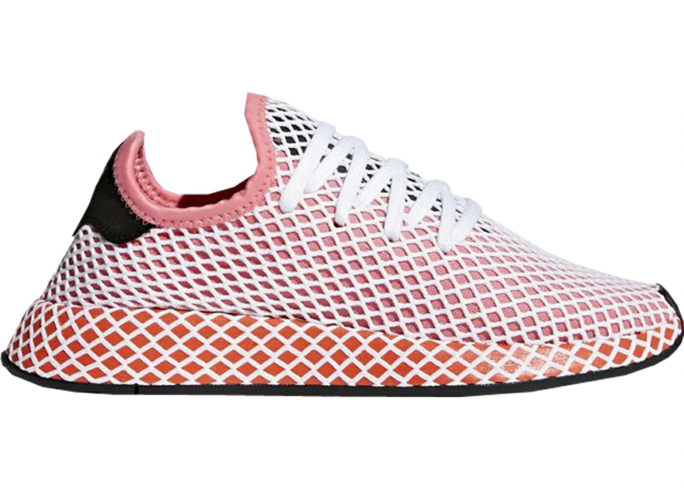 アディダス サクラ色 橙 オレンジ色 WOMEN\u0027S スニーカー レディース ADIDAS DEERUPT CHALK PINK BOLD ORANGE (WOMEN\u0027S) / CHALK PINK CHALK PINK BOLD