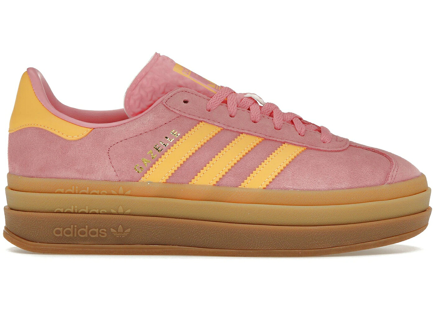 アディダス ガゼル サクラ色 WOMEN\u0027S スニーカー レディース ADIDAS GAZELLE BOLD BLISS PINK SPARK (WOMEN\u0027S) / BLISS PINK SPARK GUM