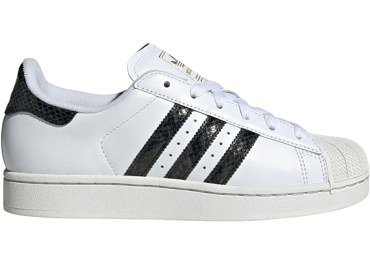 アディダス はやりっ子 白いこと 白いこと 薄墨色 薄墨色 WOMEN\u0027S スニーカー レディース ADIDAS SUPERSTAR II SNAKESKIN STRIPES WHITE (WOMEN\u0027S) / CLOUD WHITE GREY SIX CRYSTAL
