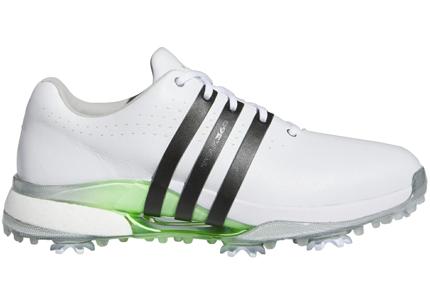 アディダス ゴルフ 白色 ホワイト コア 黒色 ブラック 緑 グリーン WOMEN'S スニーカー レディース ADIDAS TOUR360 24 GOLF CLOUD WHITE CORE BLACK GREEN SPARK (WOMEN'S) / CLOUD WHITE CORE BLACK GREEN