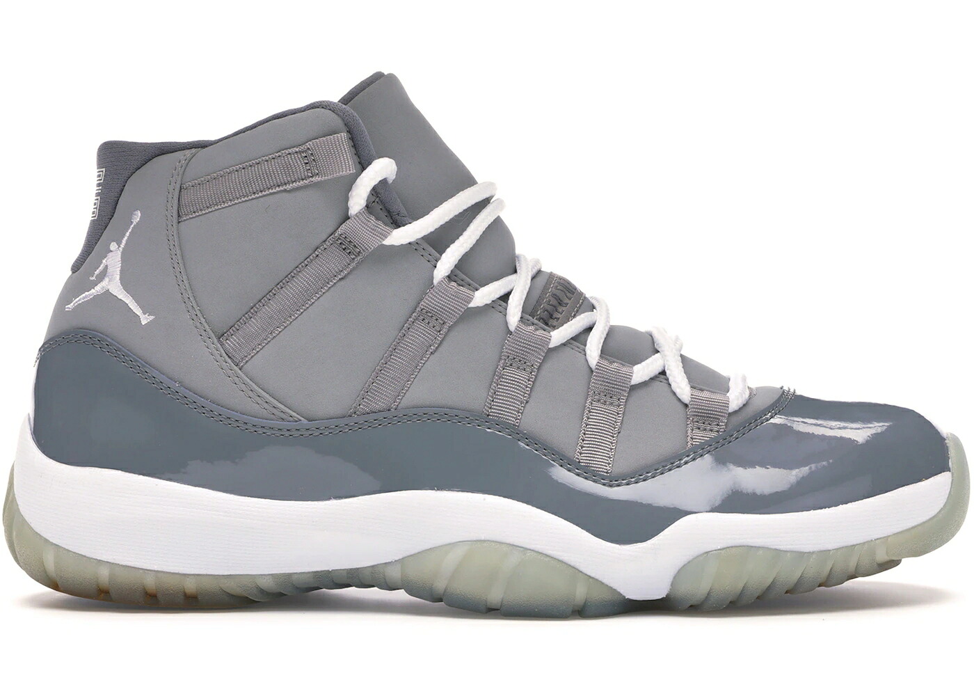 ナイキ ジョーダン 冷やりとした 薄墨色 薄墨色 白いこと 白いこと スニーカー メンズ JORDAN 11 RETRO COOL GREY (2010) / MEDIUM GREY WHITE COOL GREY