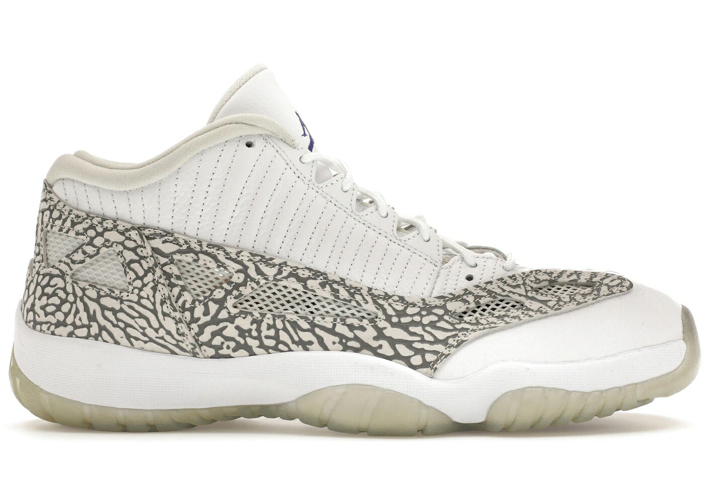 ナイキ ジョーダン 白色 ホワイト 灰色 グレー シメント スニーカー メンズ JORDAN 11 RETRO LOW IE COBALT (2015) / WHITE COBALT ZEN GREY CEMENT