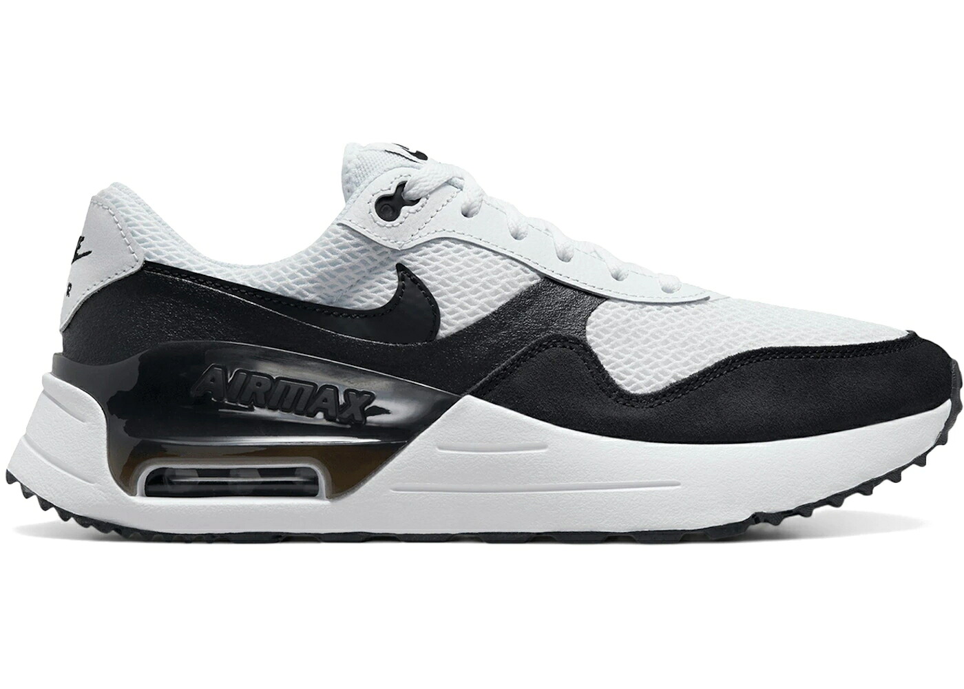 ナイキ マックス 白いこと 白いこと 黒いこと 黒いこと エア湖マックス スニーカー メンズ NIKE AIR MAX SYSTM WHITE BLACK SUMMIT / WHITE BLACK SUMMIT WHITE
