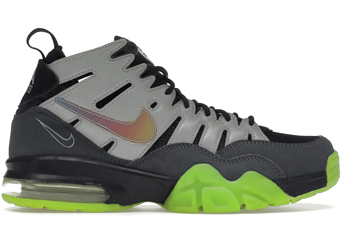 ナイキ トレーナー マックス 銀色 シルバー 黒色 ブラック エアトレーナー スニーカー メンズ NIKE AIR TRAINER MAX 94 EA SPORTS / SILVER ANTHRACITE BLACK